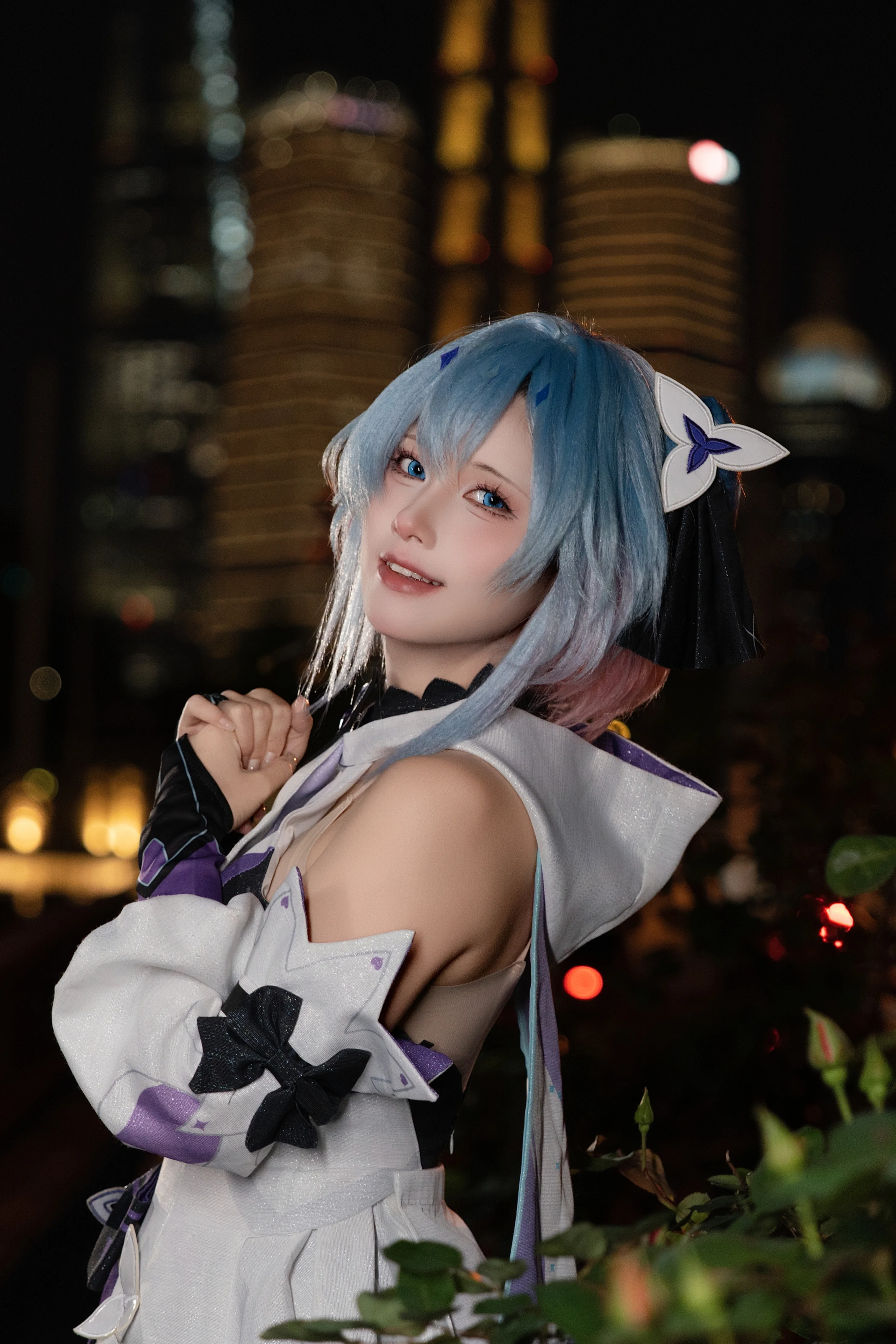 【小乔cos】繁华夜色中的温柔愿望，共赴没有悲伤的明天 - 第 4 张