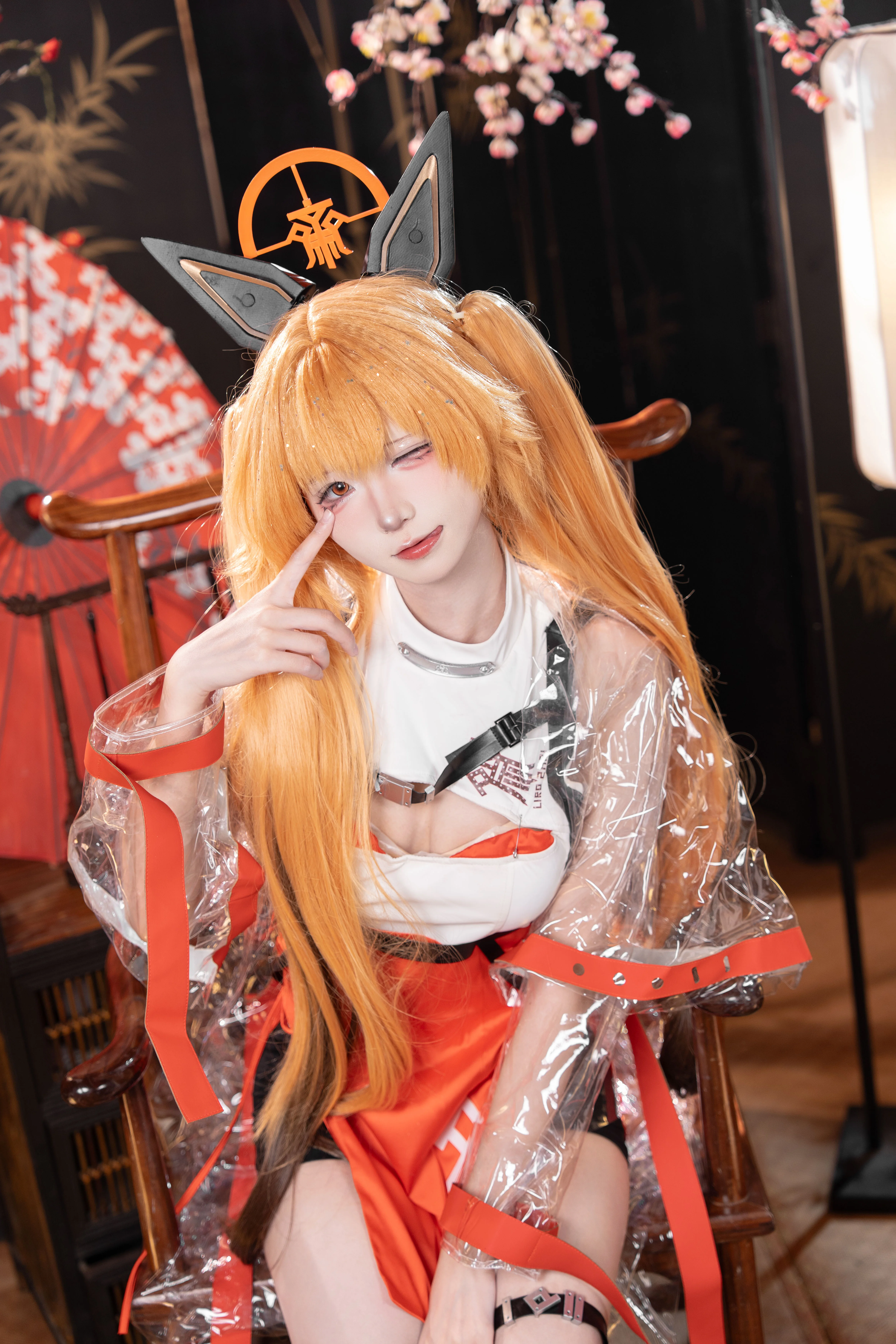 【婴宁cos】《胜利女神》里的这只小狐仙，循着月光来赴约了 - 第 4 张