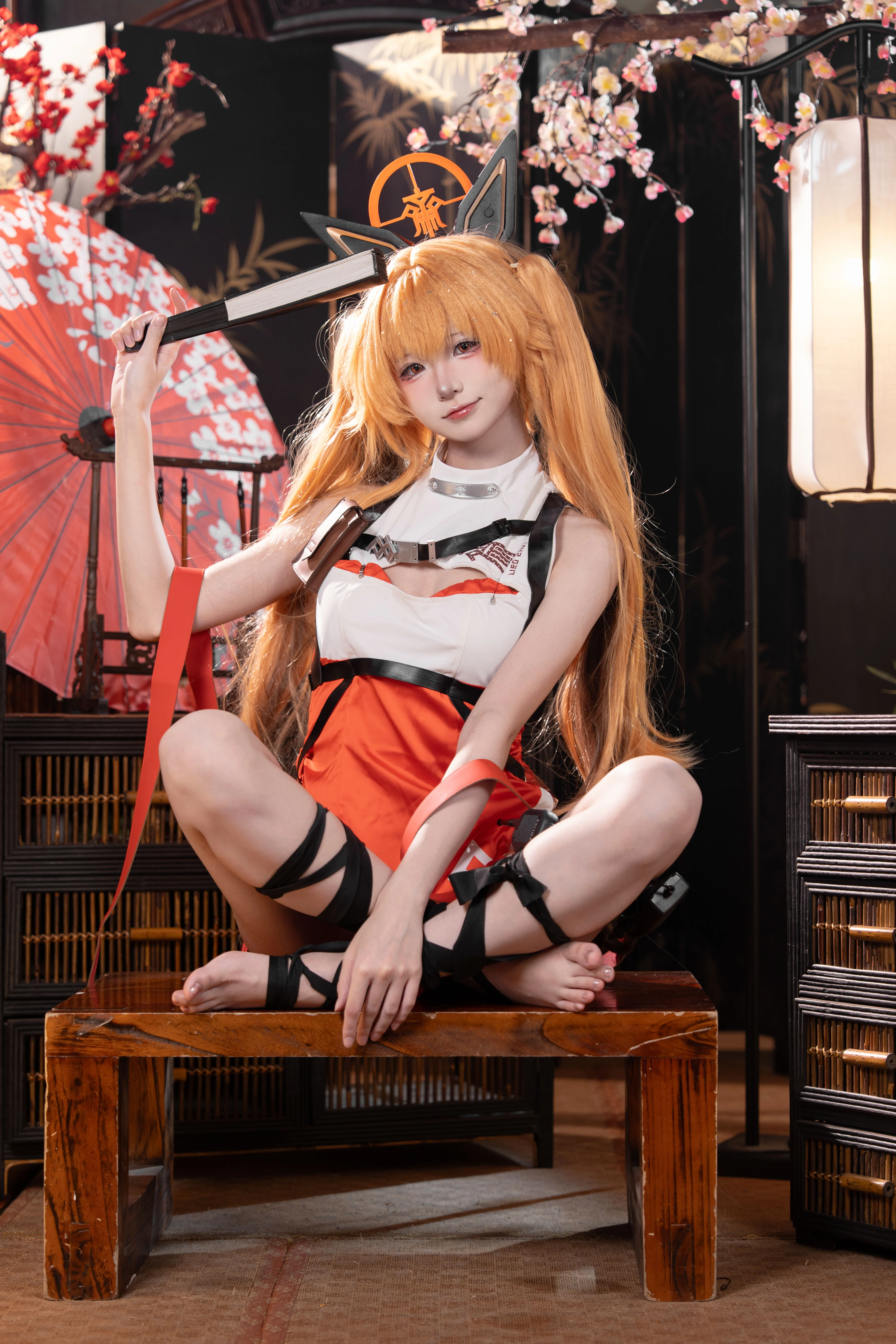 【婴宁cos】《胜利女神》里的这只小狐仙，循着月光来赴约了 - 第 5 张