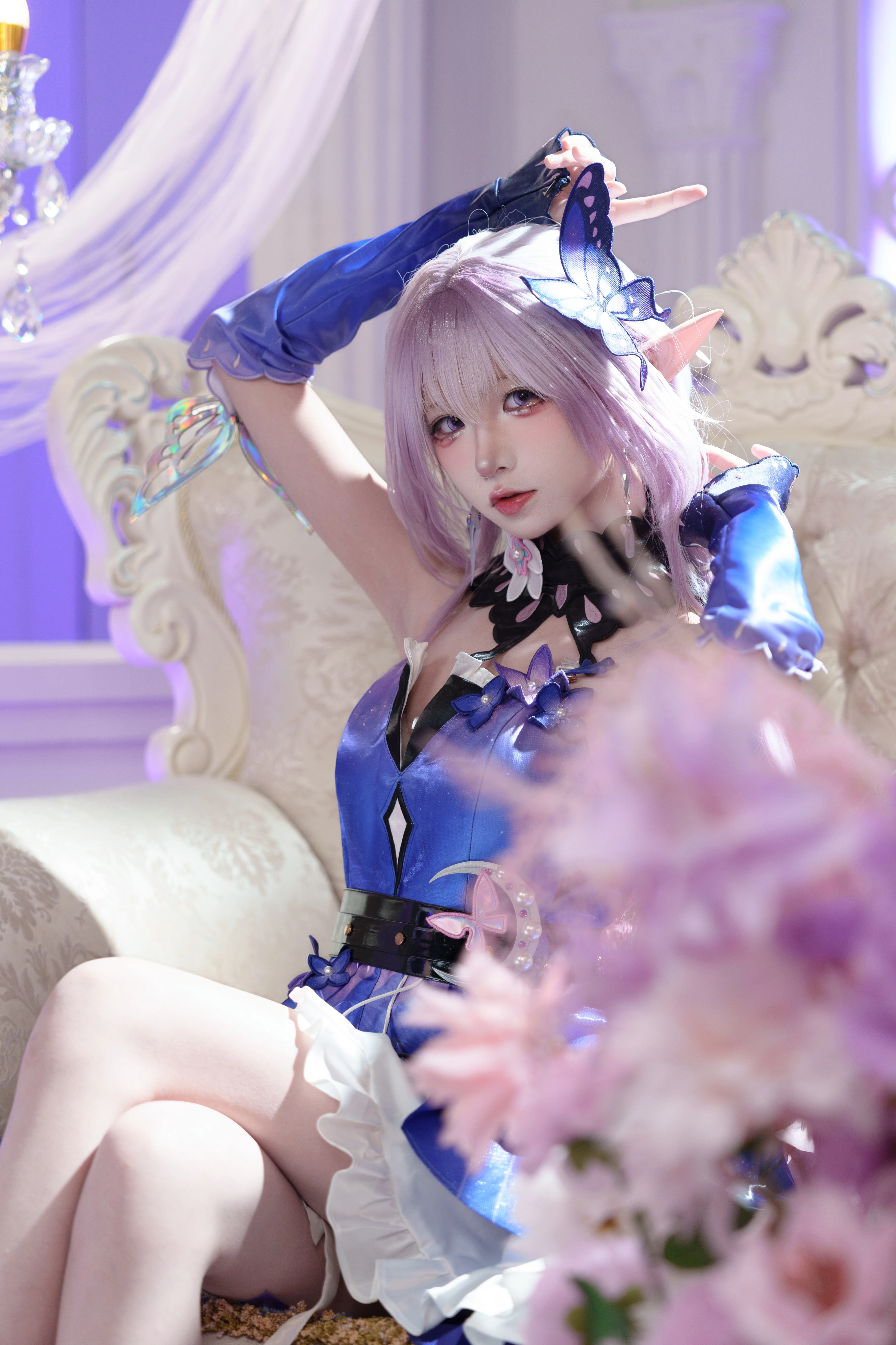 【遐蝶cos】星穹铁道的梦境碎片，与你邂逅于幽梦深处 - 第 3 张