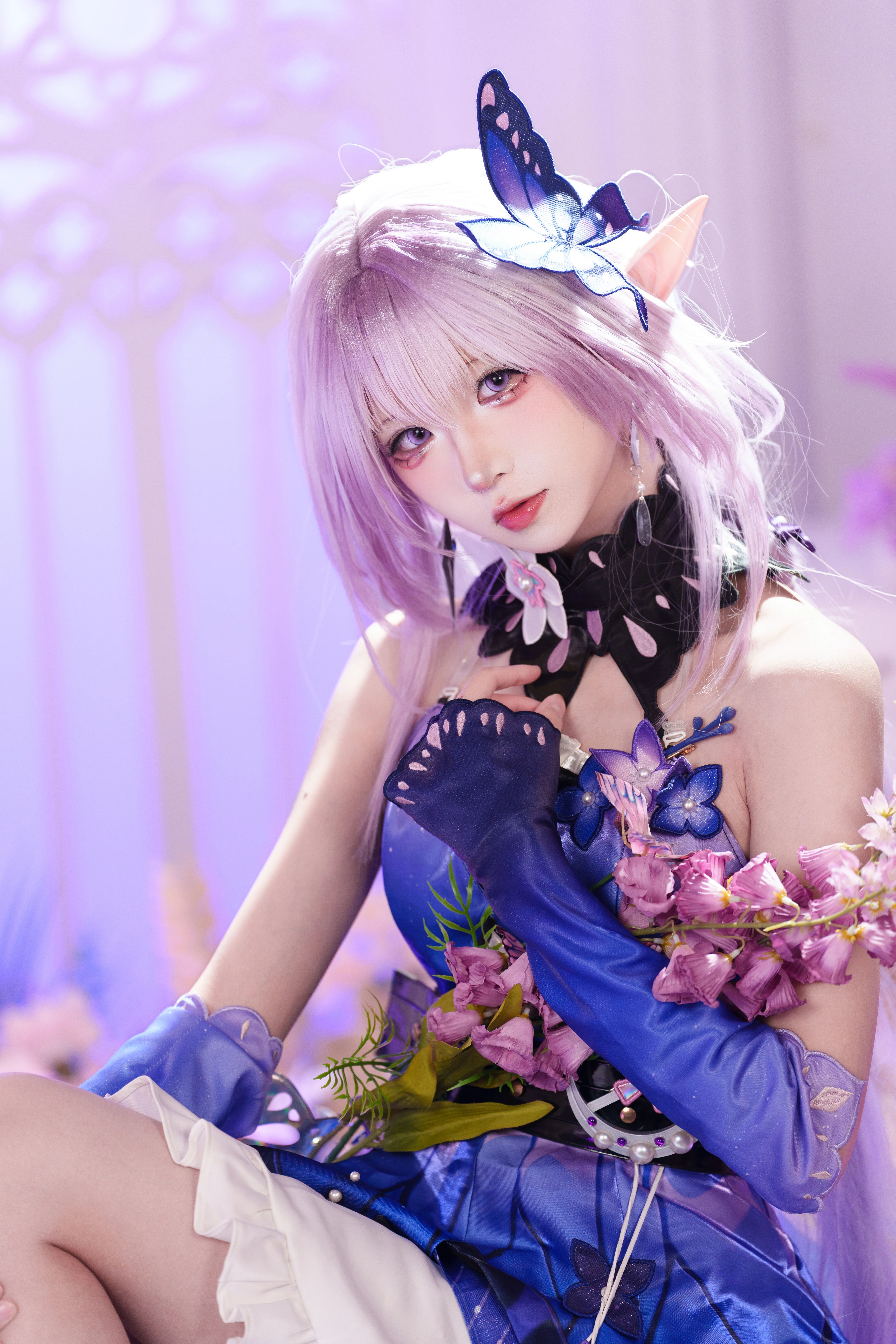 【遐蝶cos】星穹铁道的梦境碎片，与你邂逅于幽梦深处 - 第 4 张