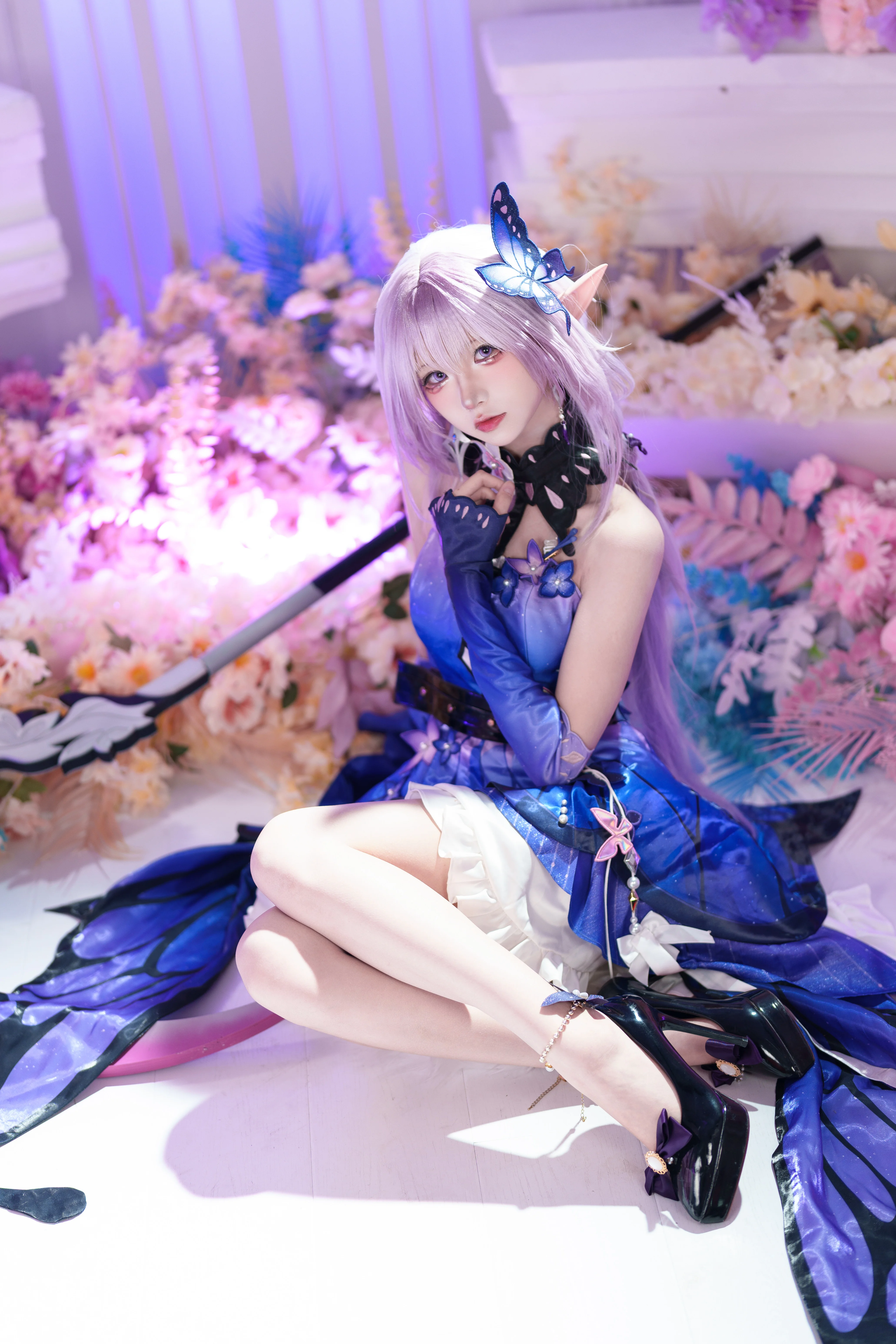 【遐蝶cos】崩坏星穹铁道里的幽梦蹁跹幻境 - 第 4 张
