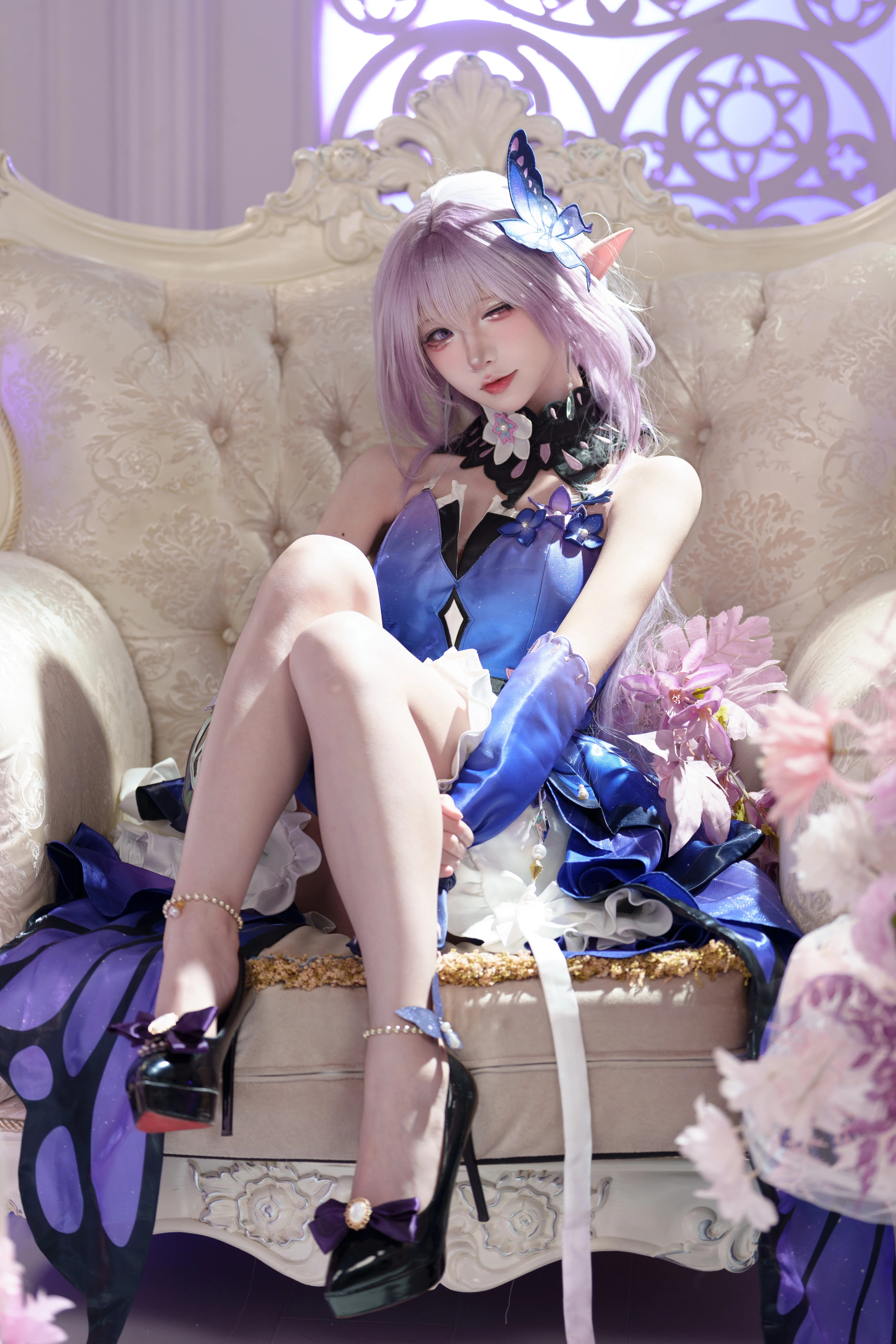 【遐蝶cos】崩坏星穹铁道里的幽梦蹁跹幻境 - 第 5 张