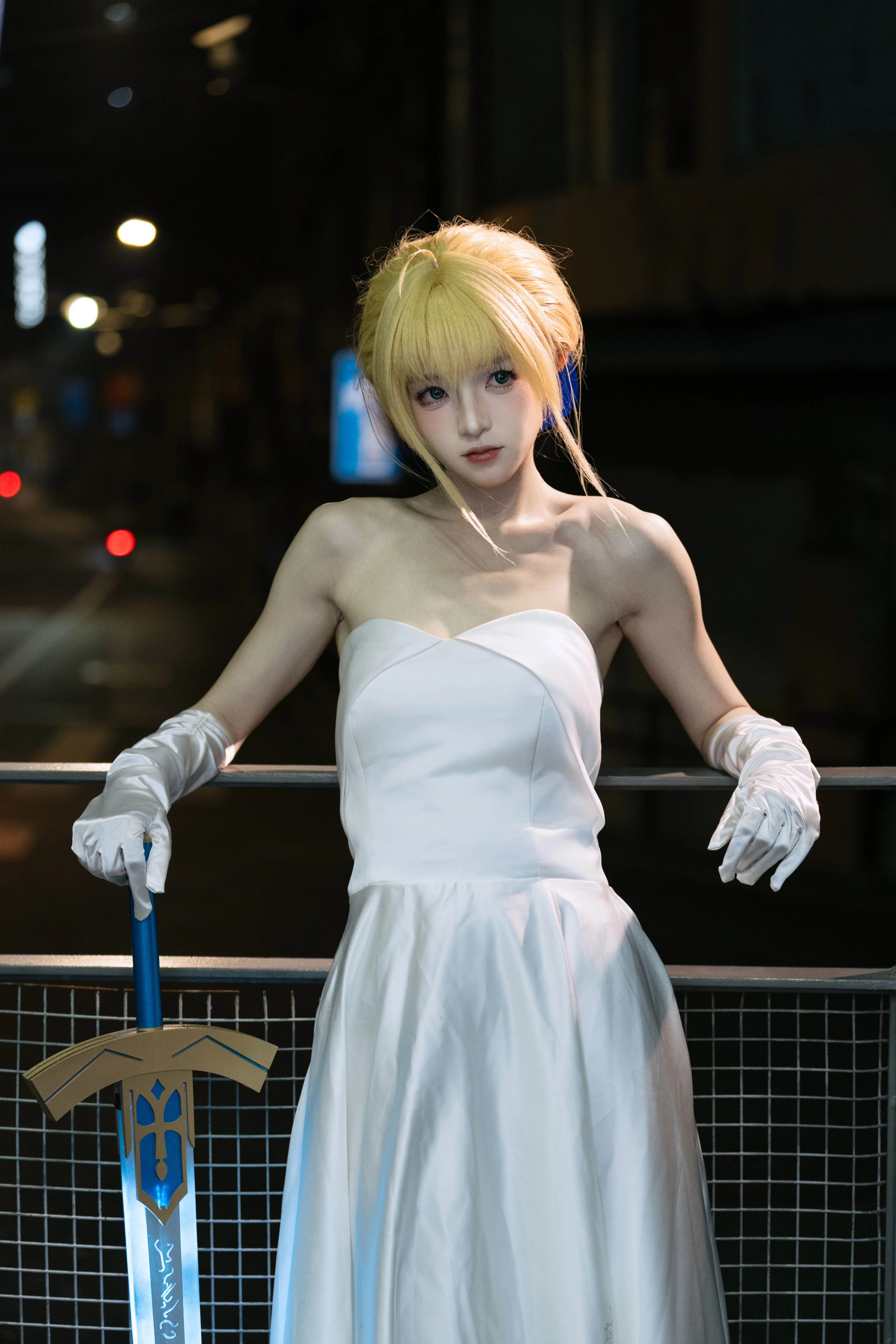 【阿尔托莉雅cos】Fate/stay night里的浦西夜景骑士王 - 第 6 张