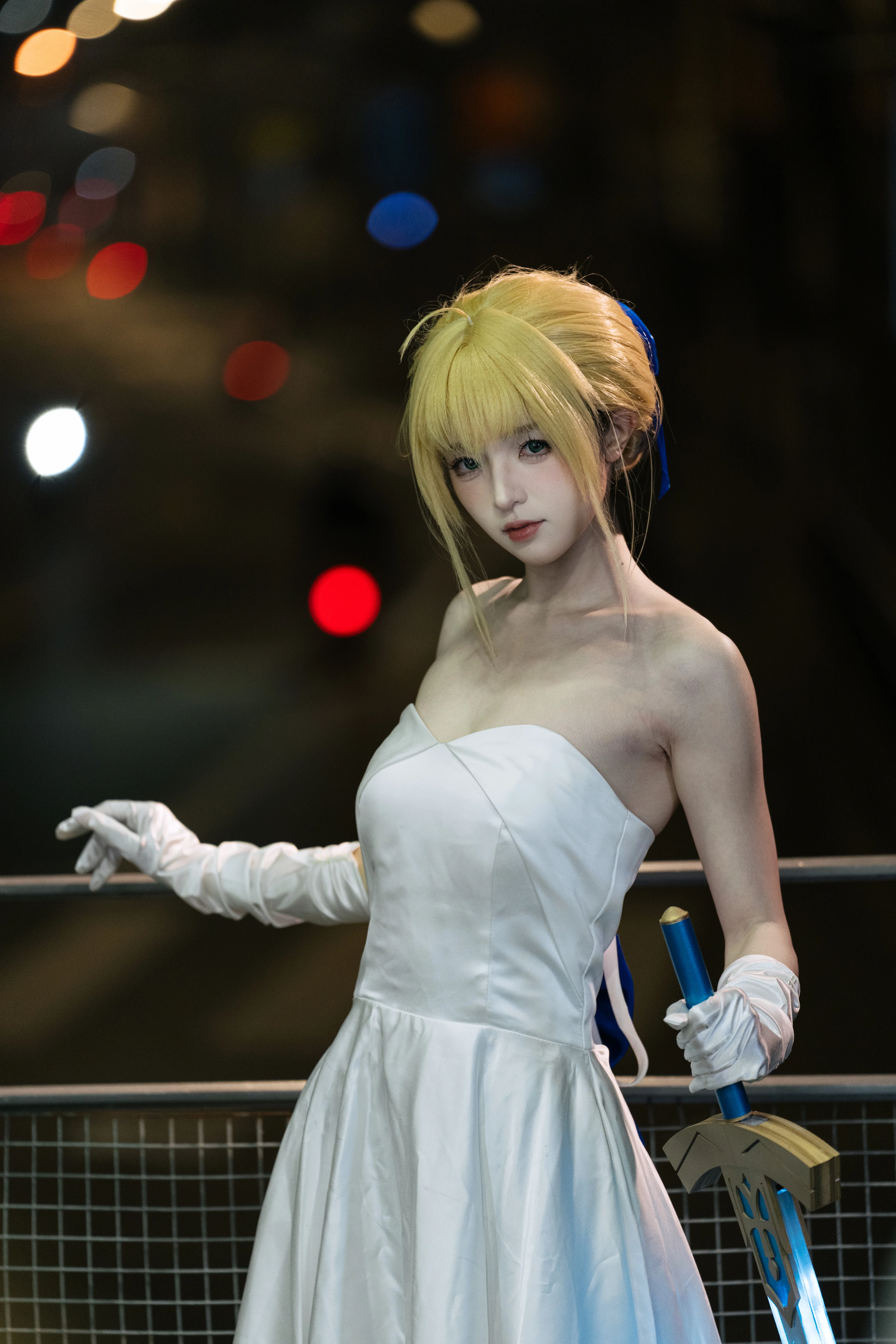 【阿尔托莉雅cos】Fate/stay night里的浦西夜景骑士王 - 第 8 张