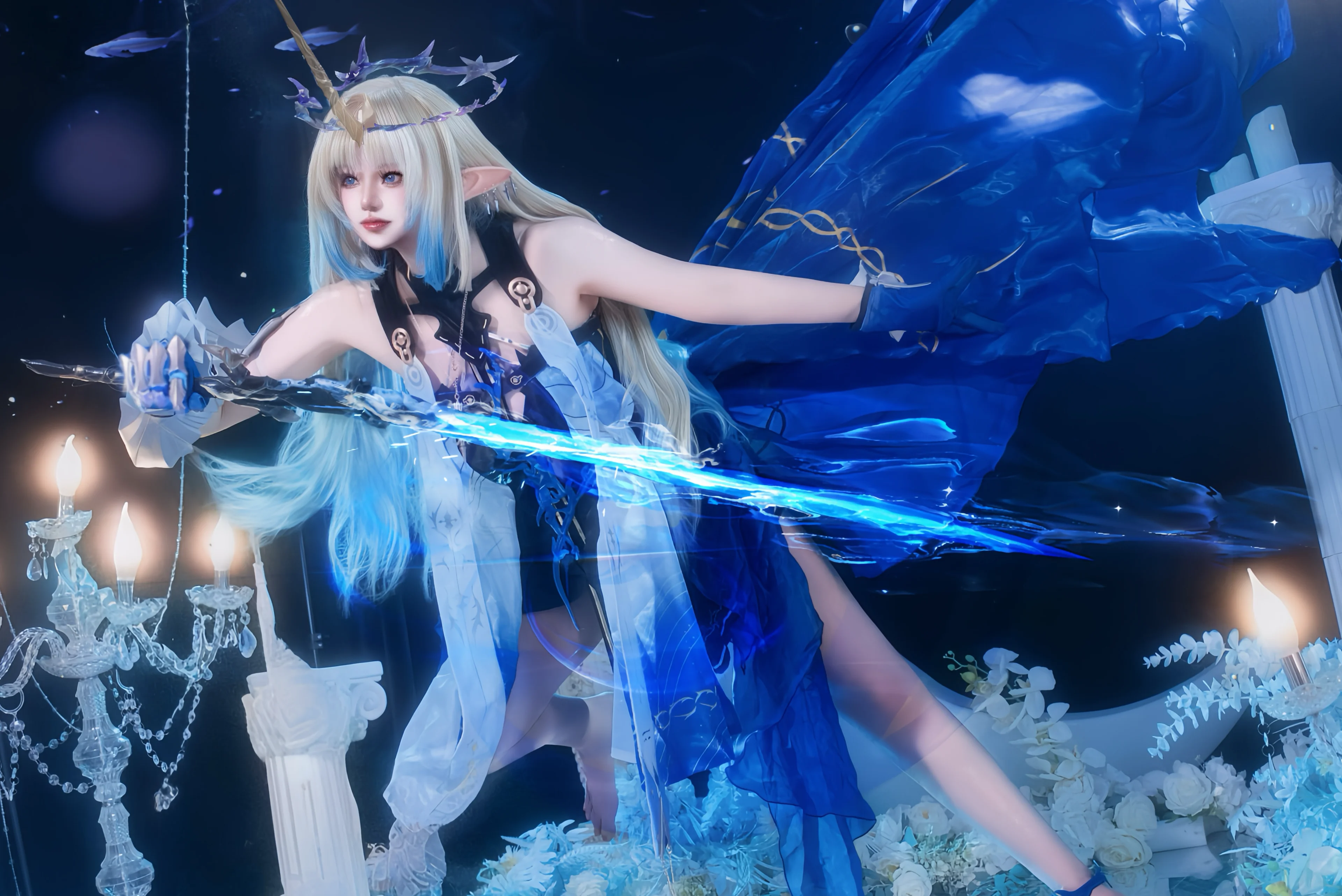 【カルテジア コスプレ】鳴潮、深水ブルースに潜む光と影の刃