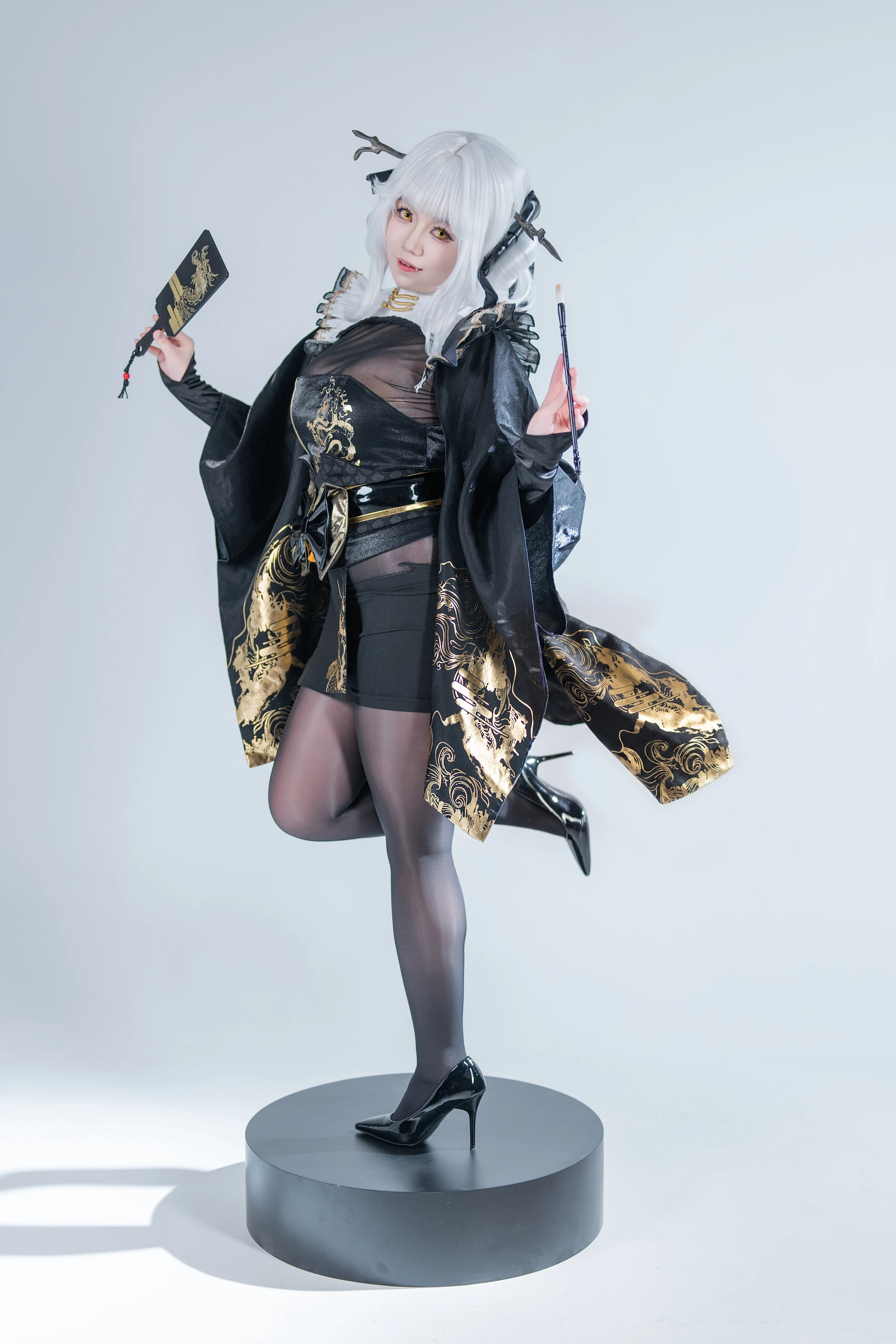 【布蘭兒cos】NIKKE勝利女神，白毛兔女郎的幸運加持