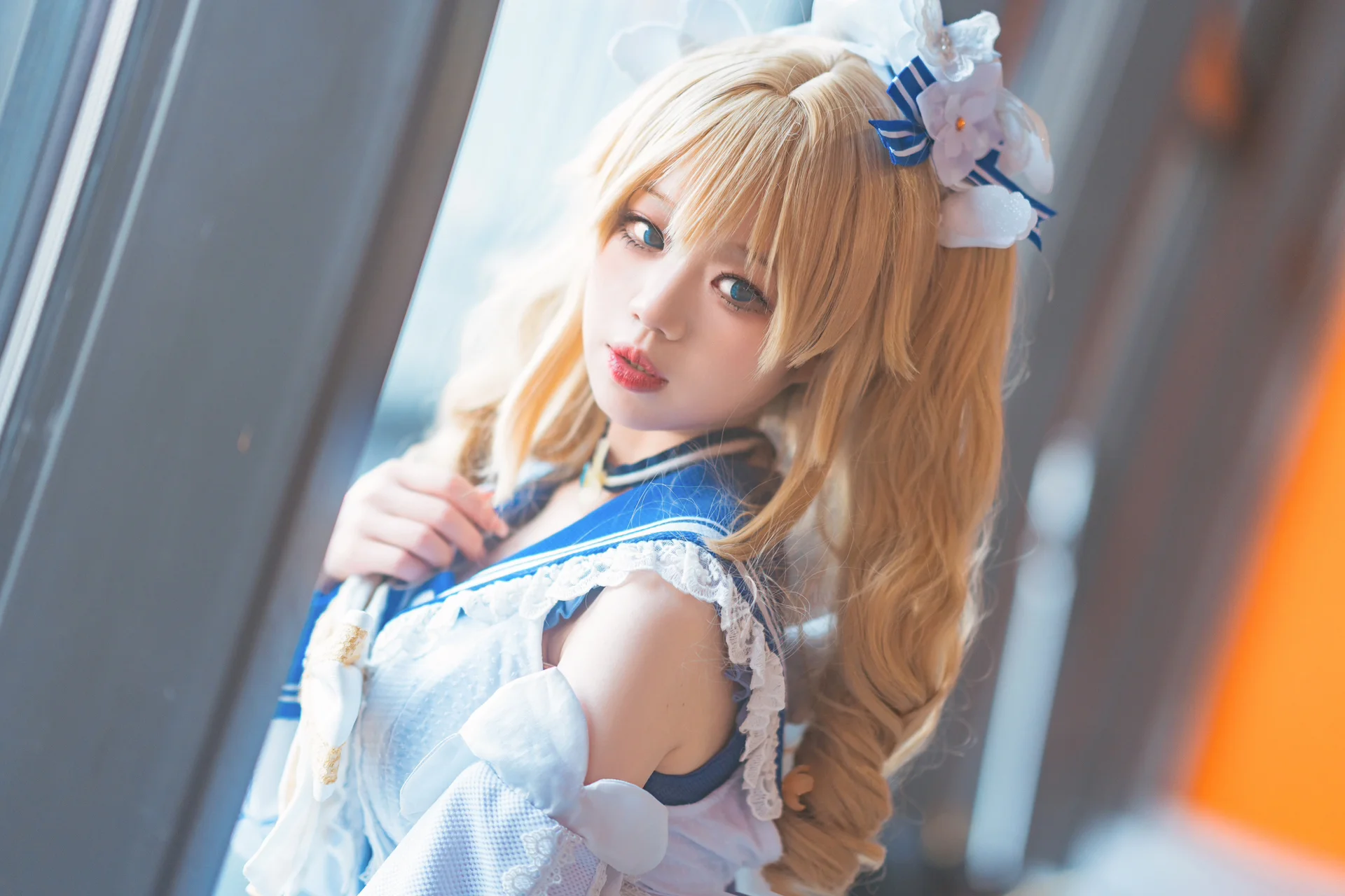 【芭芭拉cos】夏日的原神漫展，CPSP第一天打卡记录 - 第 7 张