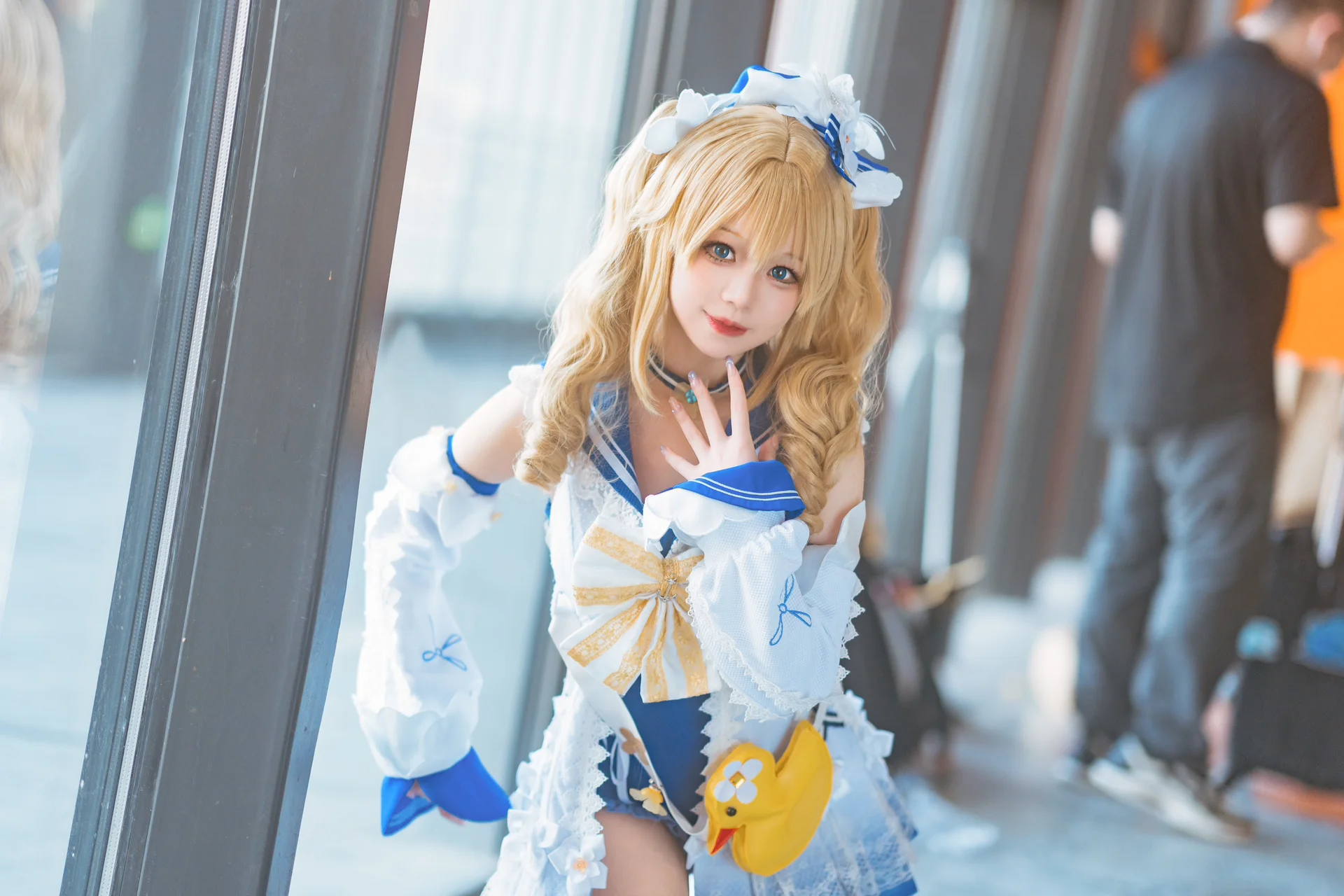 【芭芭拉cos】夏日的原神漫展，CPSP第一天打卡记录 - 第 8 张