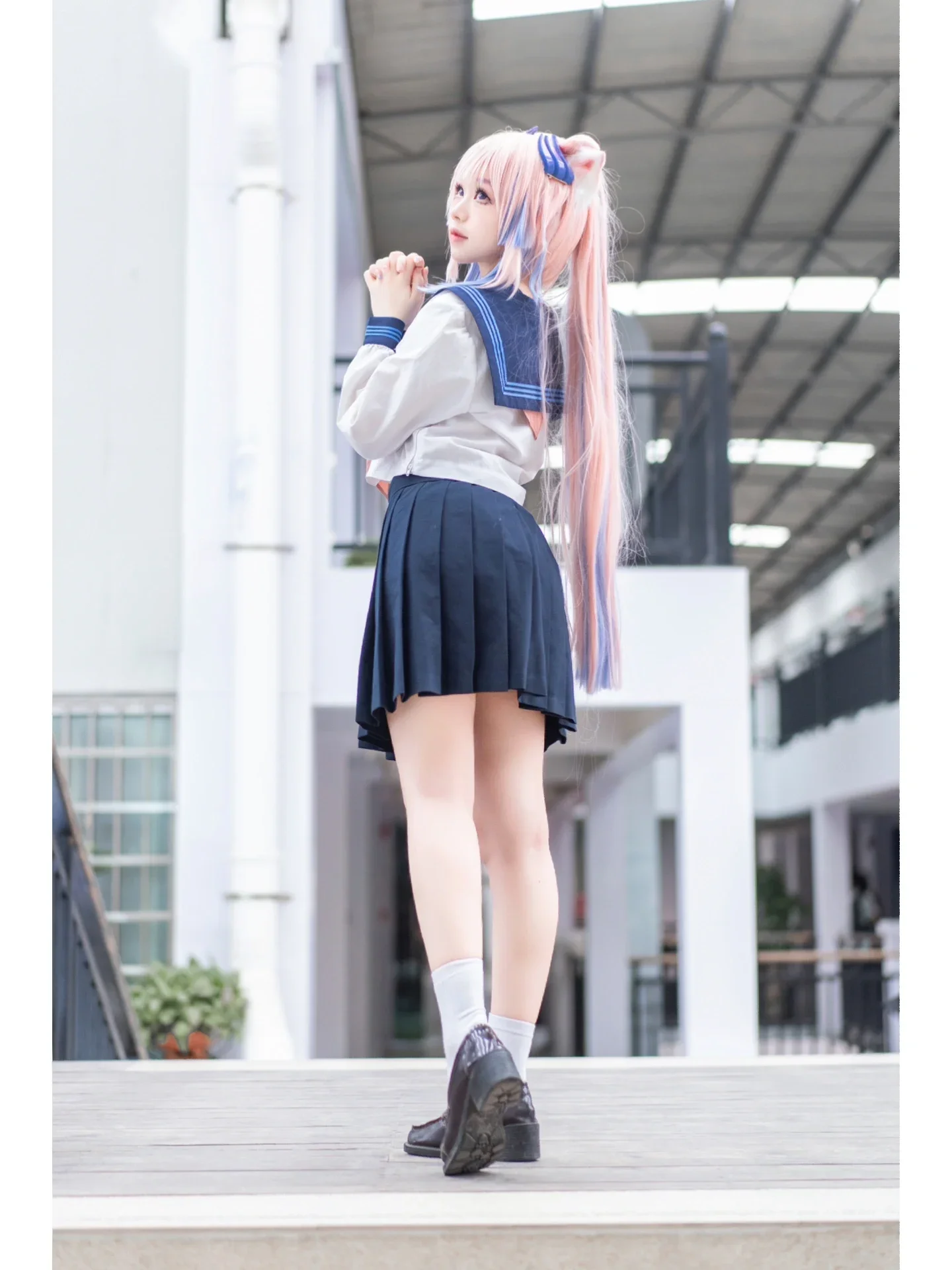 【珊瑚宫心海cos】自搭制服，是心海也是女高中生 - 第 7 张