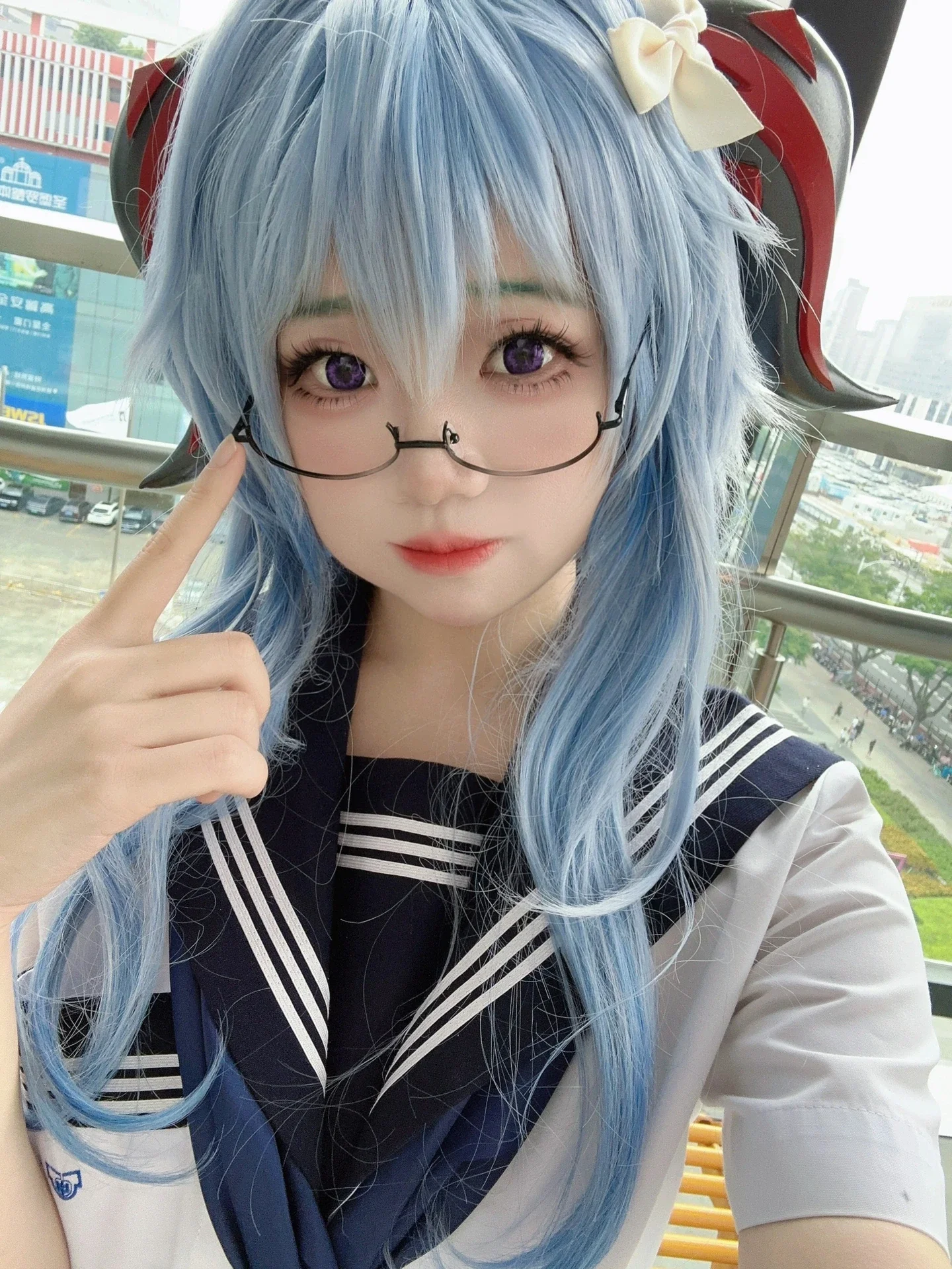 【甘雨cos】广州初物语D3的JK造型记录 - 第 2 张