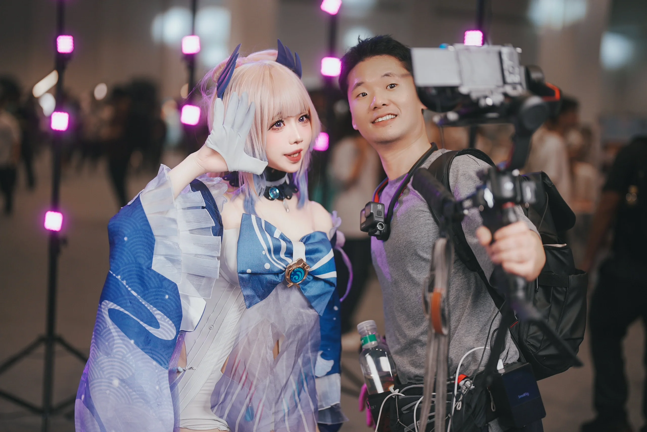 【珊瑚宮心海cos】暴雨中奔赴次元方舟，再遇老友的默契合作 - 第 5 張