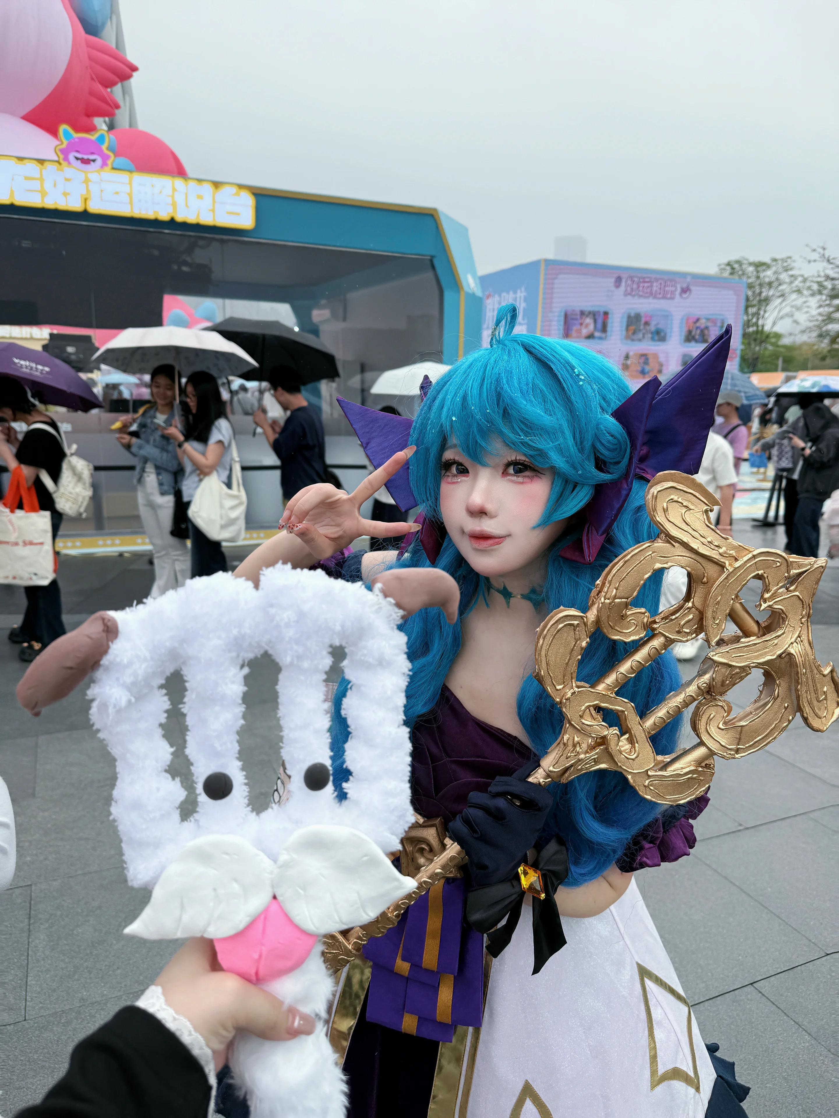 【格温cos】金铲铲之战线下打卡，魔法少女杖换到了大铲铲 - 第 5 张