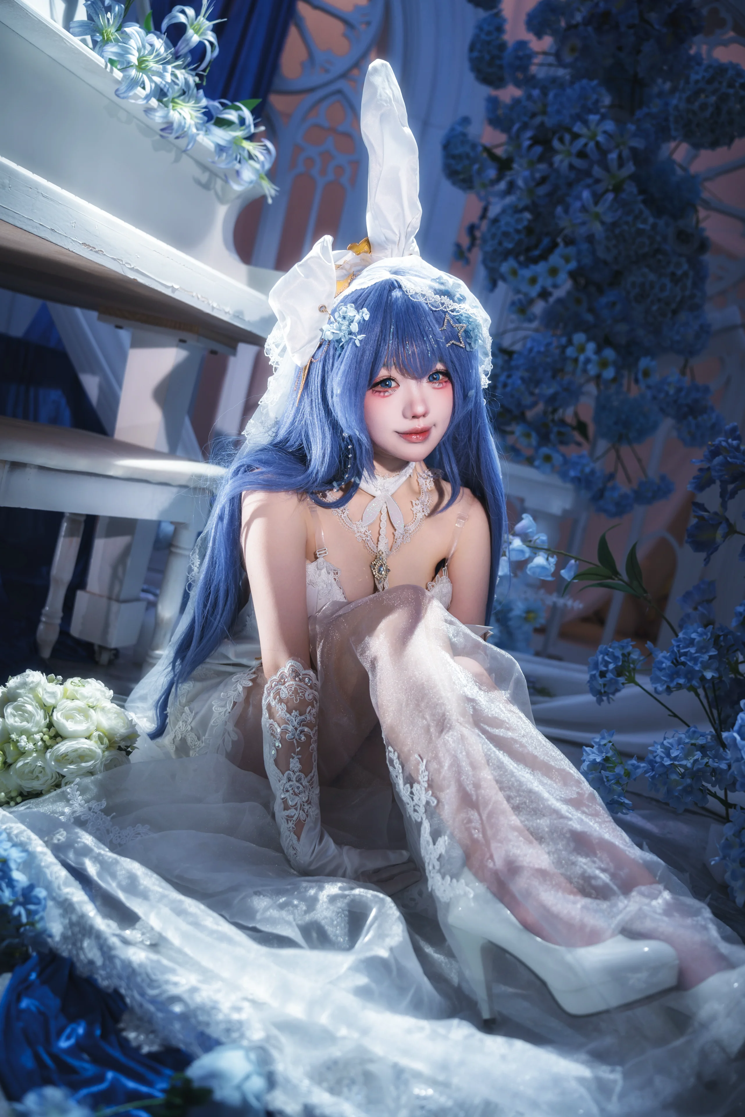 【ニュージャージー コスプレ】夢見る花嫁ドレスの白雪の儀