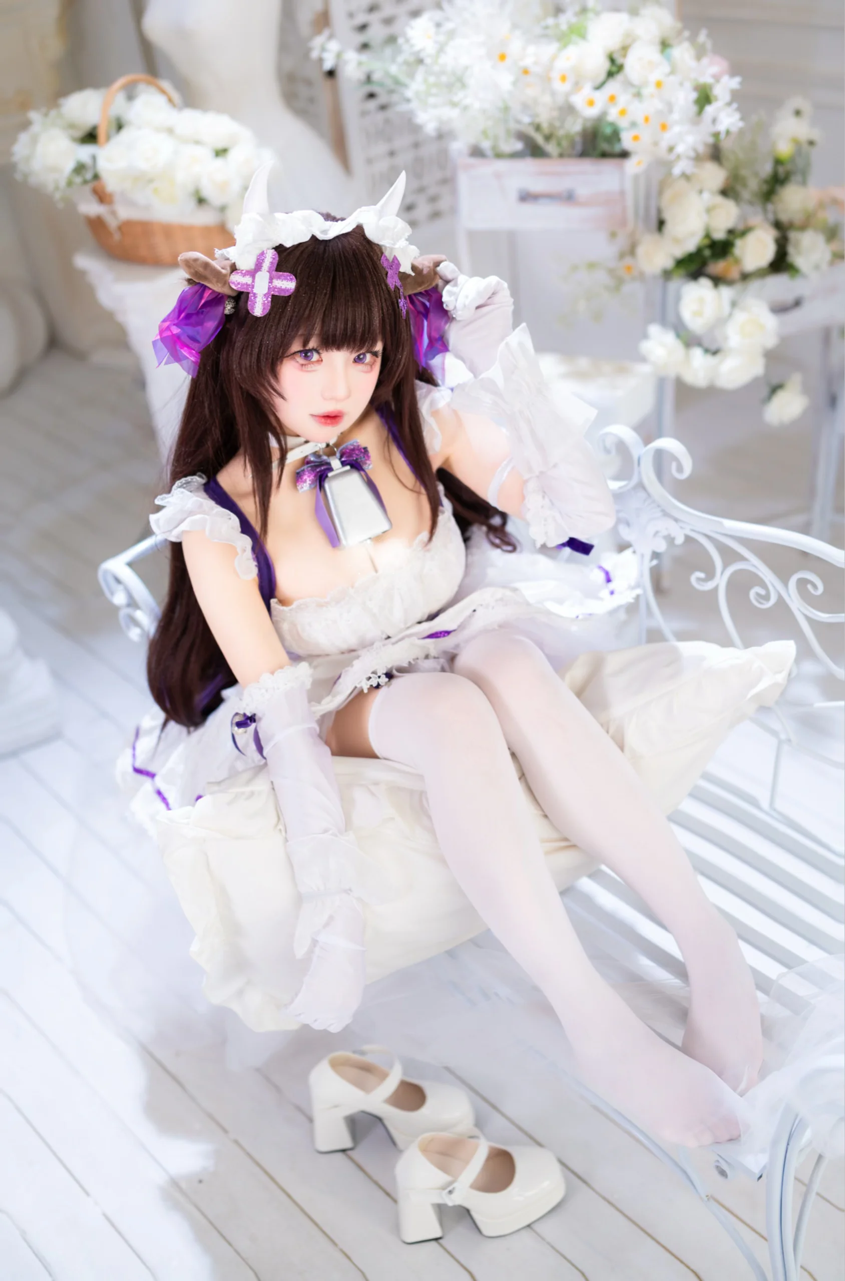【樫野cos】碧蓝航线牛牛女仆的慵懒午后 - 第 1 张