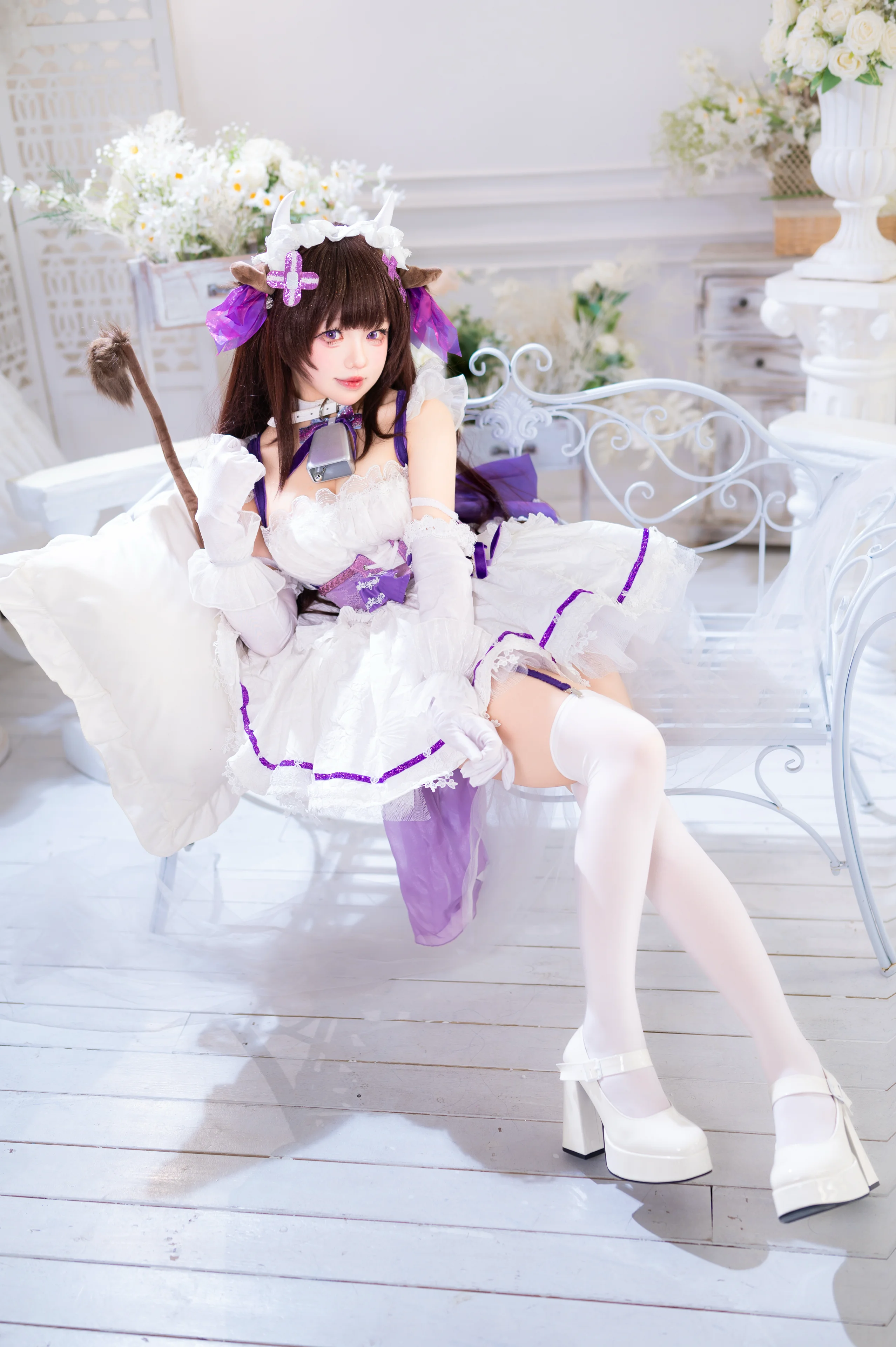 【樫野cos】碧蓝航线牛牛女仆的慵懒午后 - 第 2 张