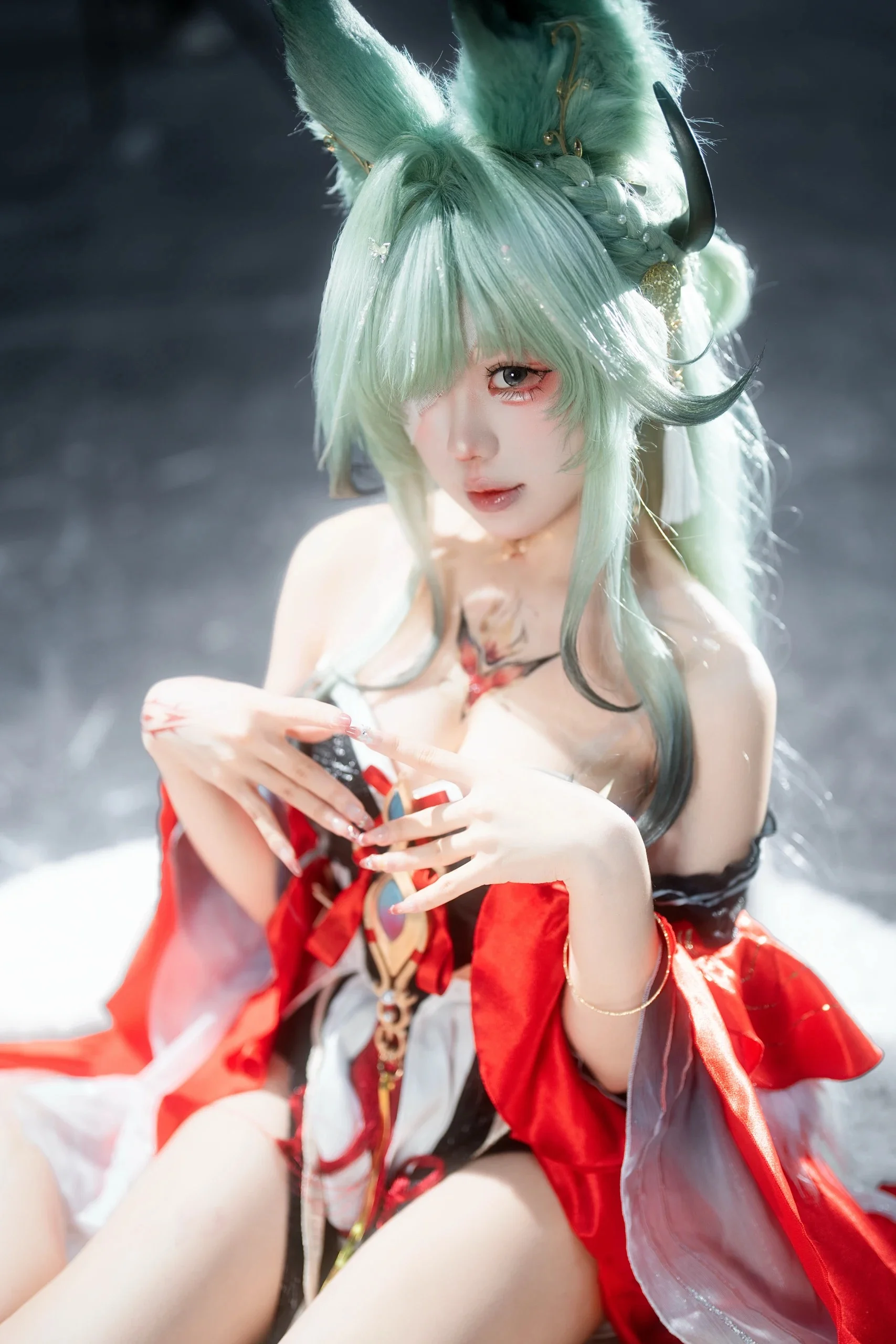 【心月弗cos】鸣潮里的狐耳少女，萤火虫漫展实录 - 第 2 张