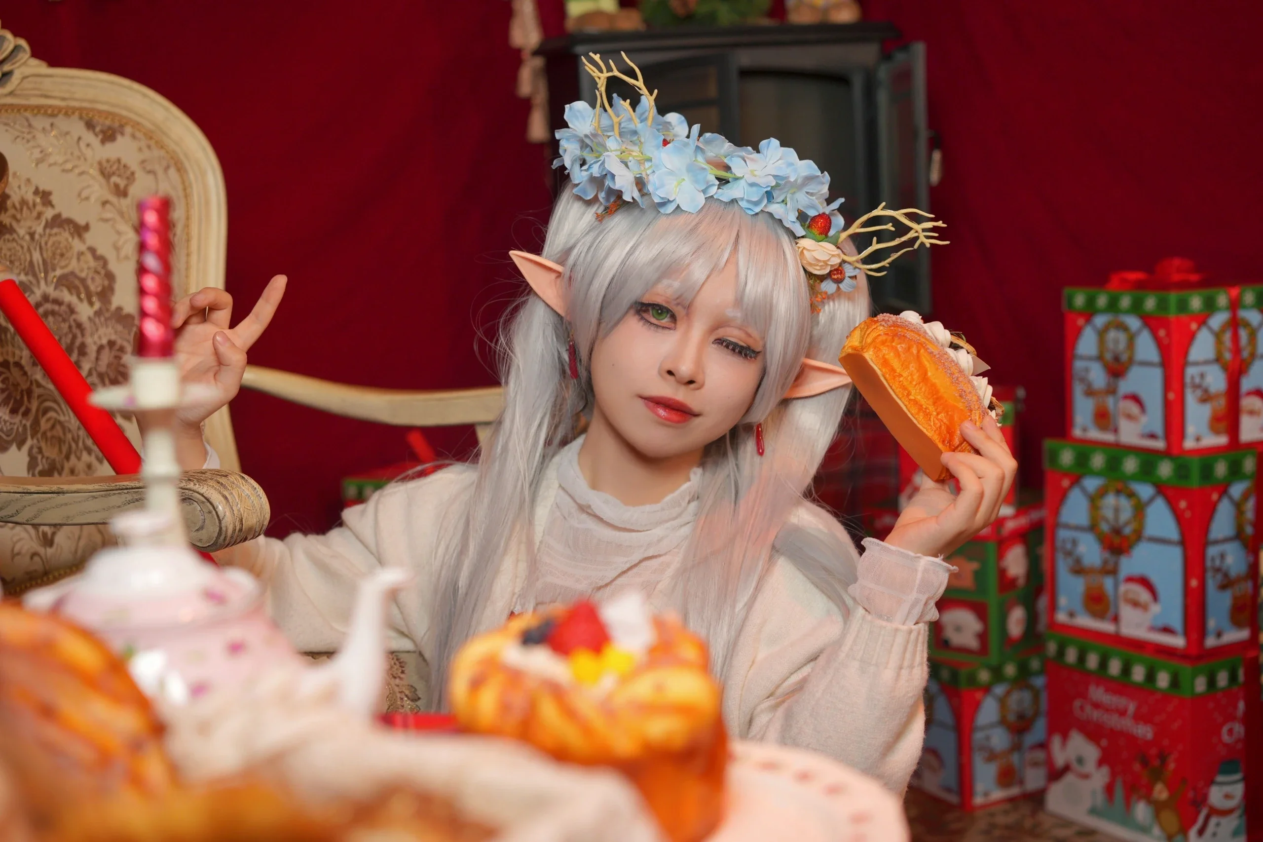 【芙莉蓮cos】葬送的芙莉蓮：十年旅途中的聖誕溫暖 - 第 6 張