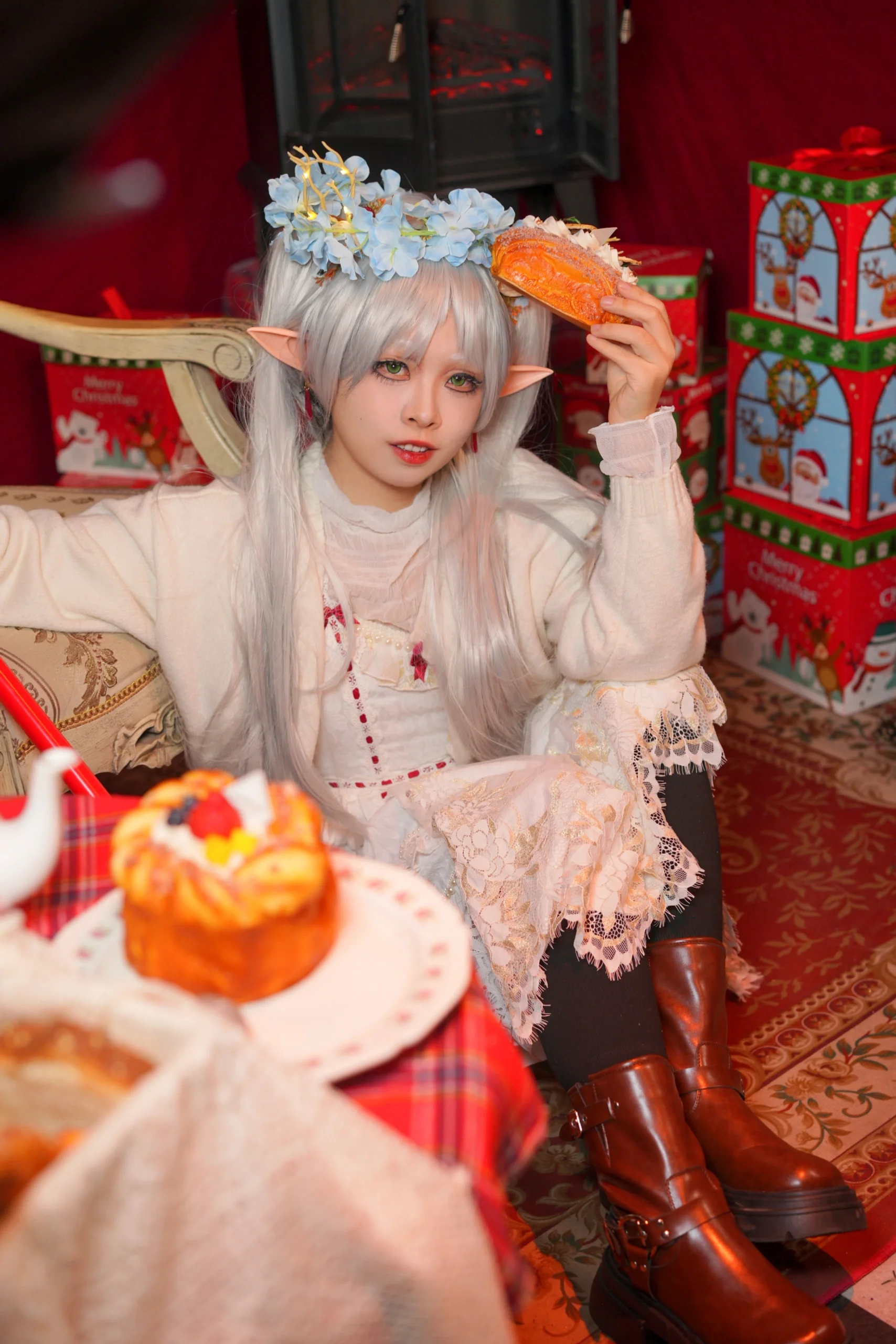 【芙莉蓮cos】葬送的芙莉蓮：十年旅途中的聖誕溫暖 - 第 9 張