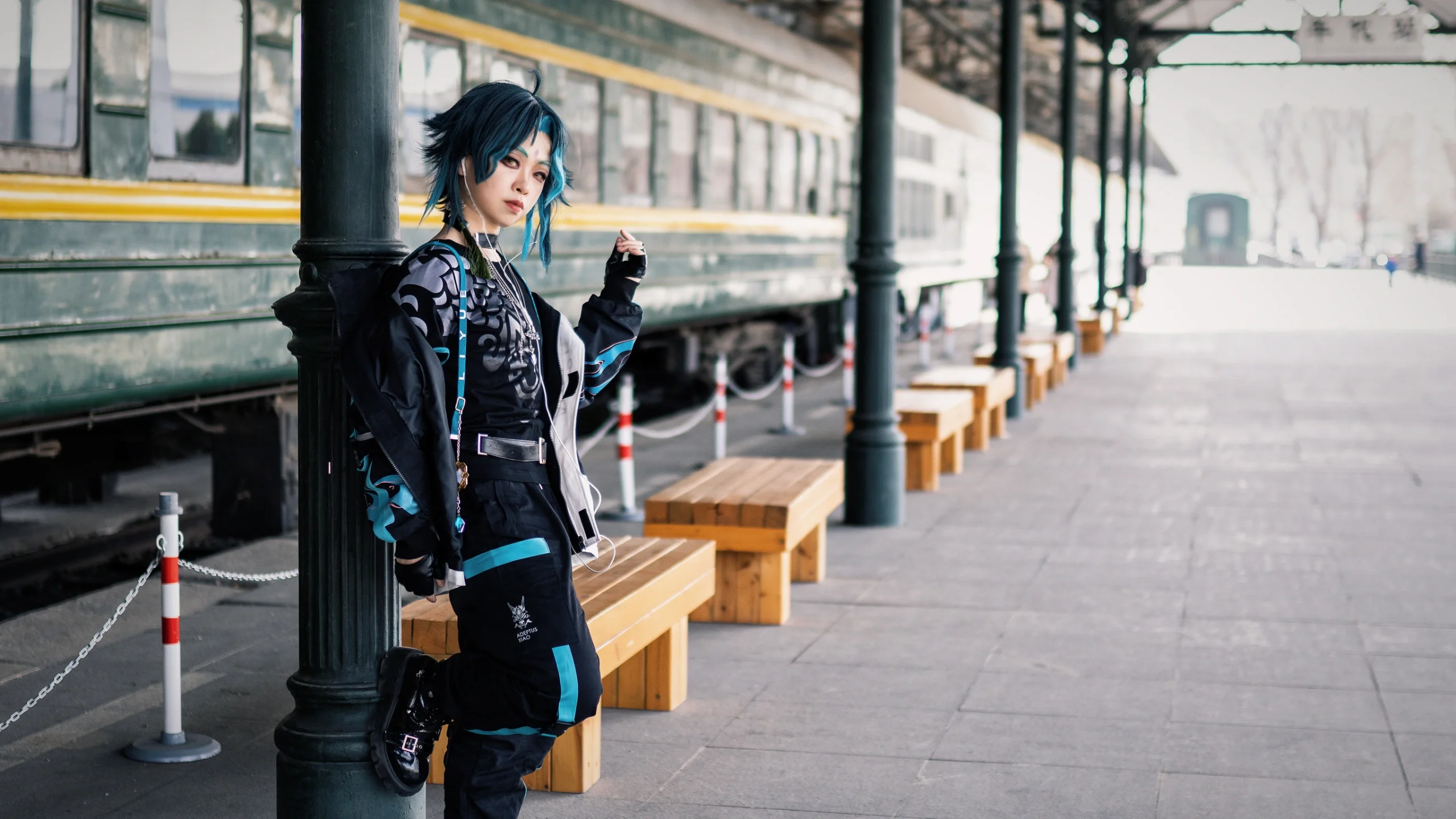 【魈cos】提瓦特男模的铁路之行 - 第 3 张