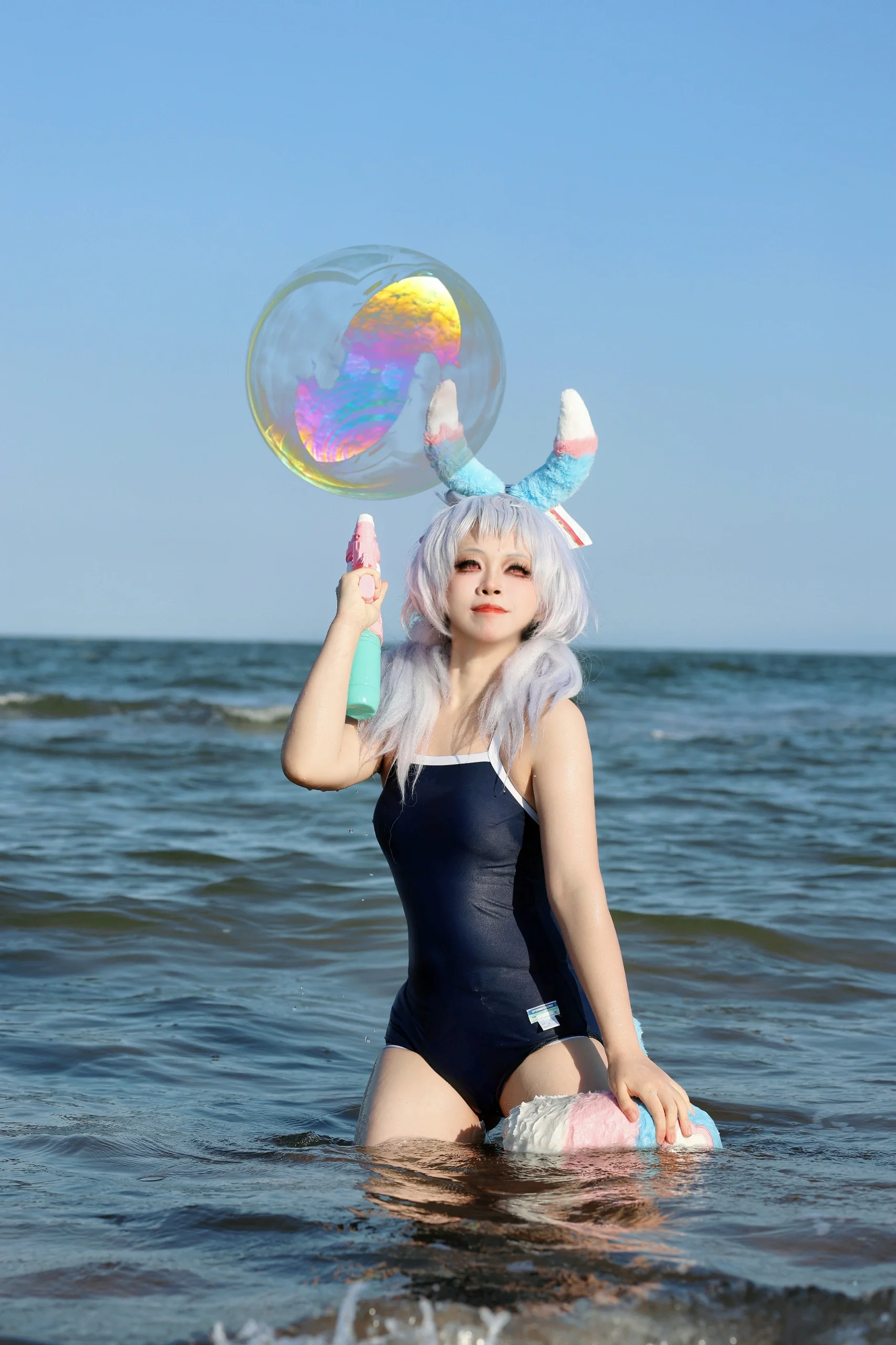 【希格雯cos】秦皇岛海边的夏日回忆 - 第 1 张