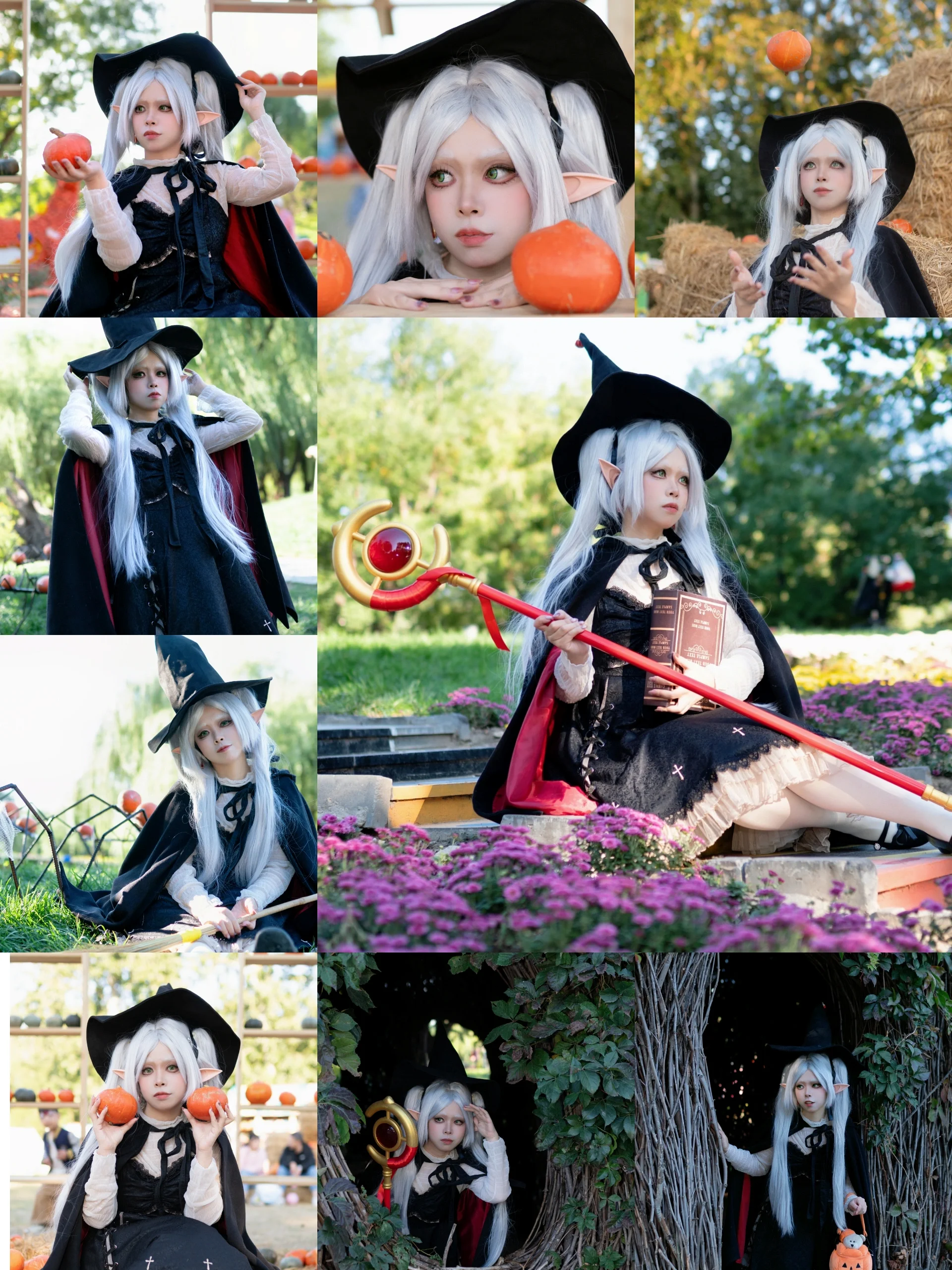 【フリーレン コスプレ】葬送のフリーレンとハロウィーン南瓜怪獣のオリジナルアレンジ（私設）の記録 - 1 枚目