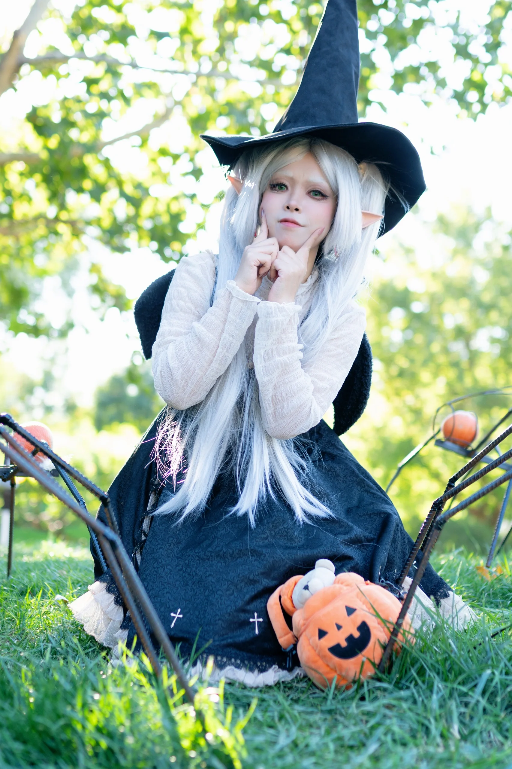 【フリーレン コスプレ】葬送のフリーレンとハロウィーン南瓜怪獣のオリジナルアレンジ（私設）の記録 - 12 枚目