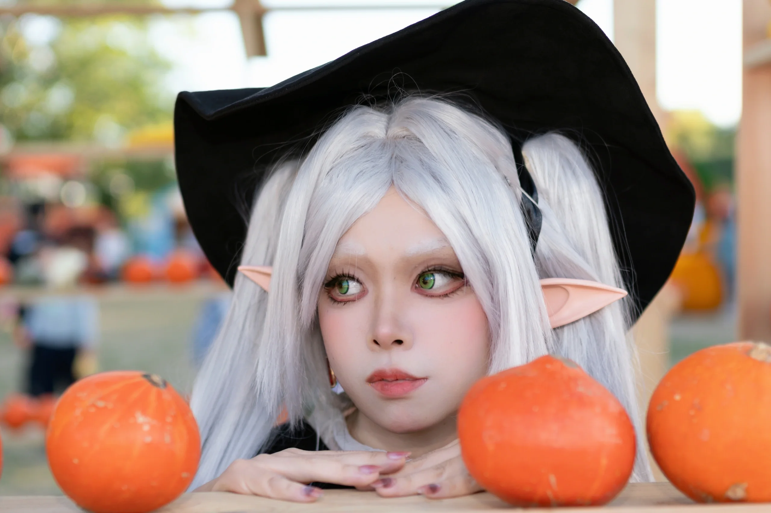 【フリーレン コスプレ】葬送のフリーレンとハロウィーン南瓜怪獣のオリジナルアレンジ（私設）の記録 - 3 枚目