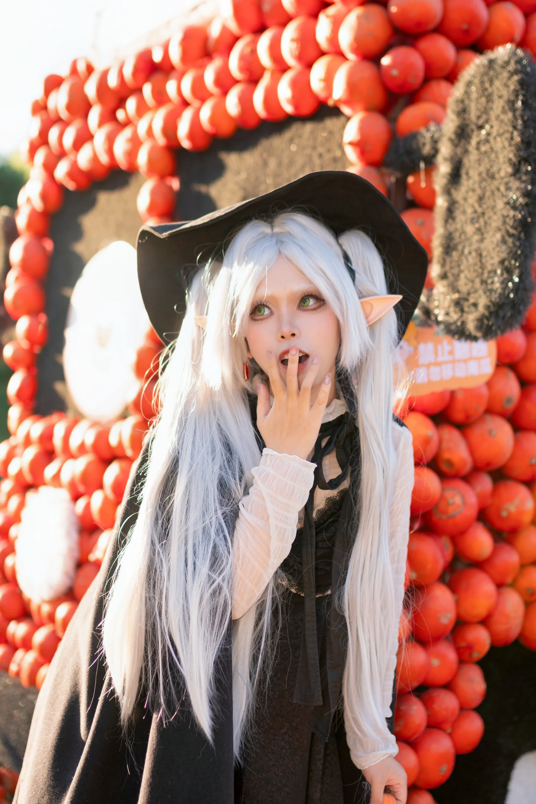 【フリーレン コスプレ】葬送のフリーレンとハロウィーン南瓜怪獣のオリジナルアレンジ（私設）の記録 - 6 枚目