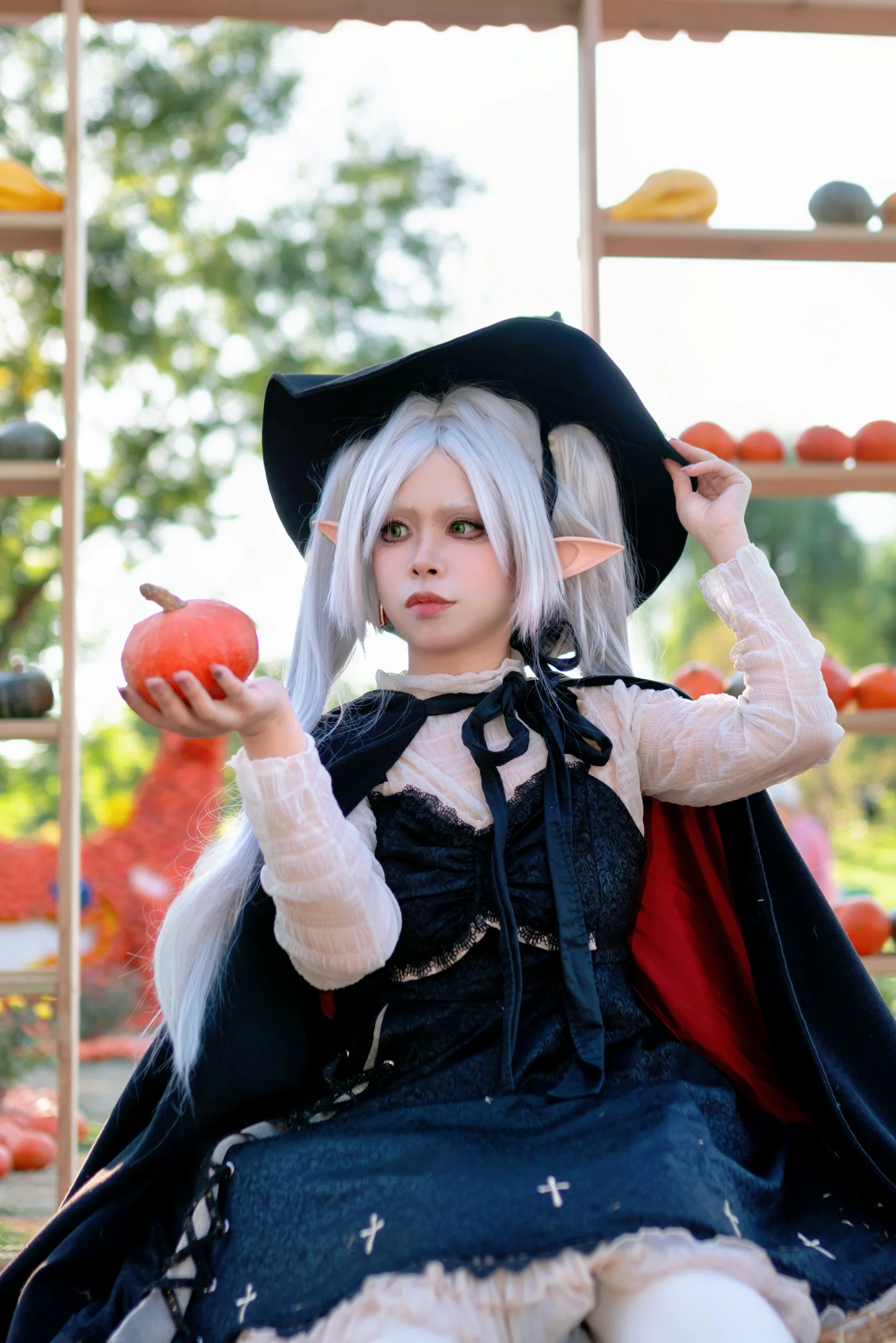 【フリーレン コスプレ】葬送のフリーレンとハロウィーン南瓜怪獣のオリジナルアレンジ（私設）の記録 - 7 枚目
