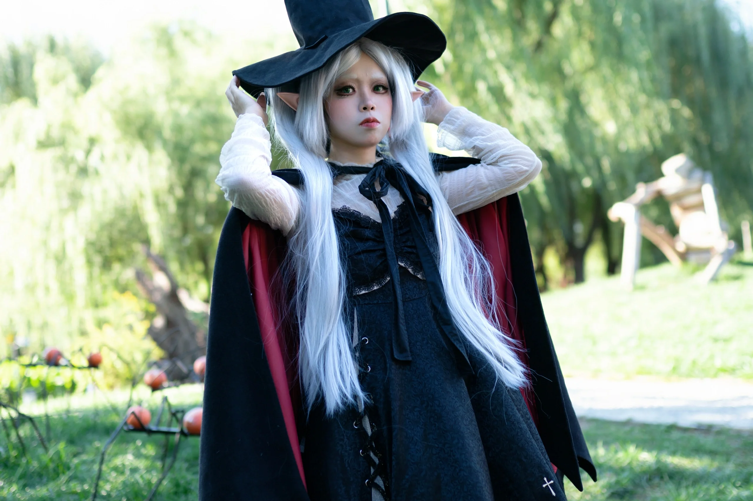 【フリーレン コスプレ】葬送のフリーレンとハロウィーン南瓜怪獣のオリジナルアレンジ（私設）の記録 - 8 枚目