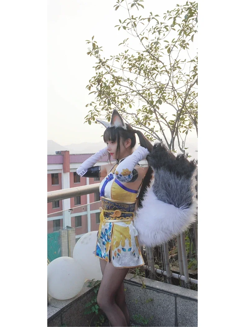 【胡桃cos】永劫无间的天台傍晚随拍