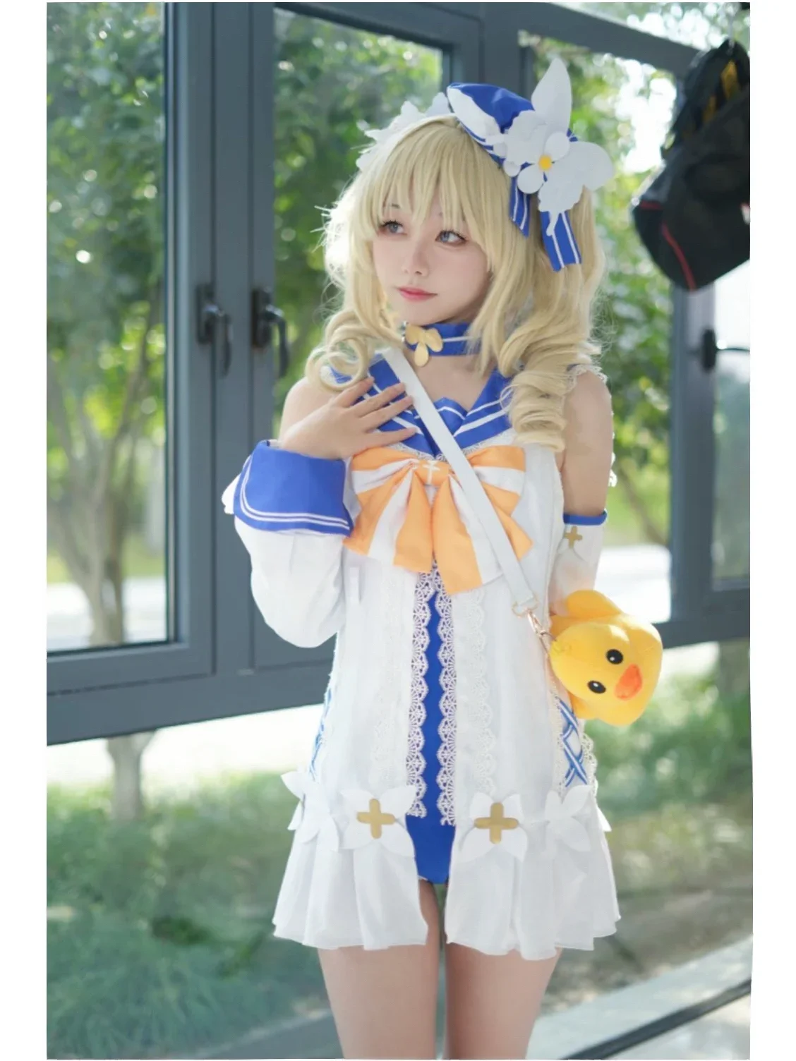 【芭芭拉cos】化身水手服少女，漫展现场闪光归来 - 第 5 张