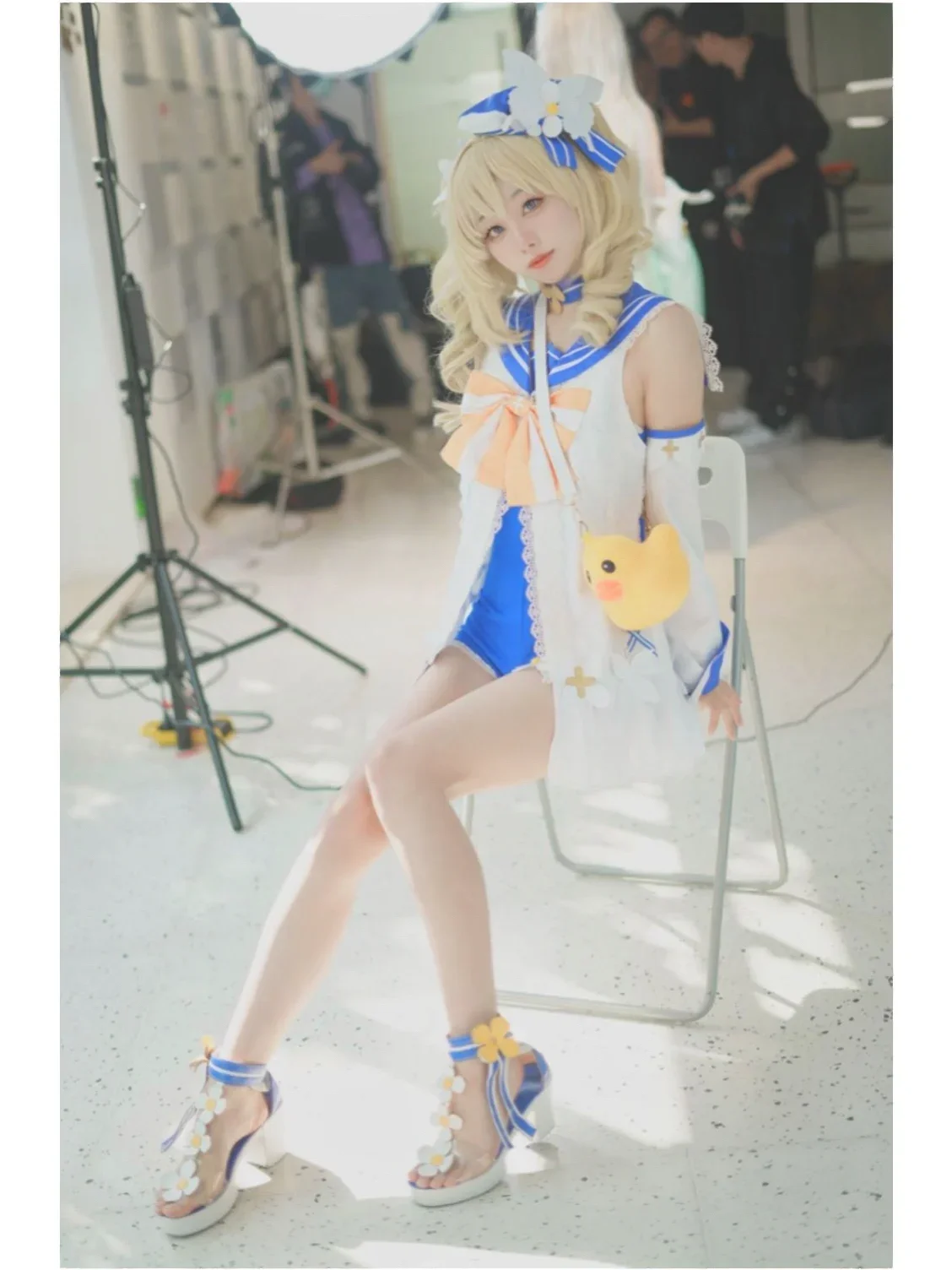 【芭芭拉cos】化身水手服少女，漫展现场闪光归来 - 第 6 张