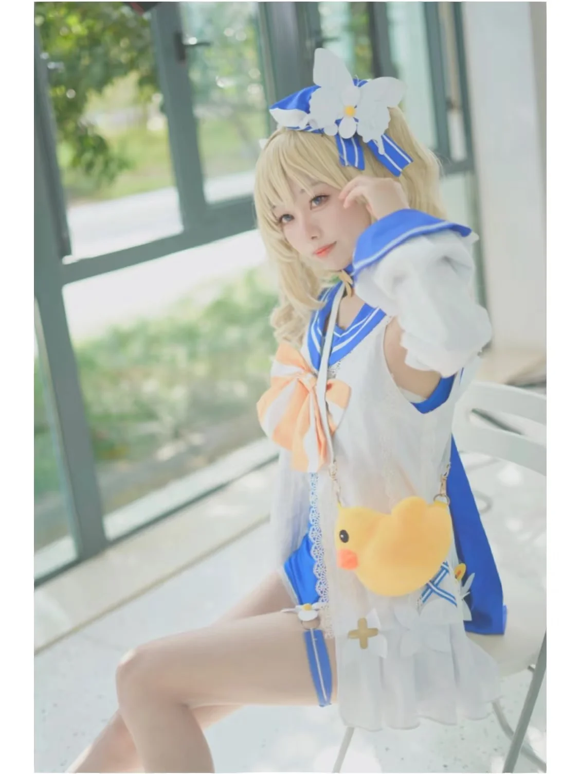 【芭芭拉cos】化身水手服少女，漫展现场闪光归来 - 第 7 张
