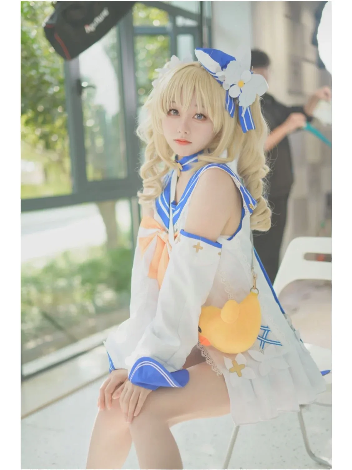 【芭芭拉cos】化身水手服少女，漫展现场闪光归来 - 第 8 张