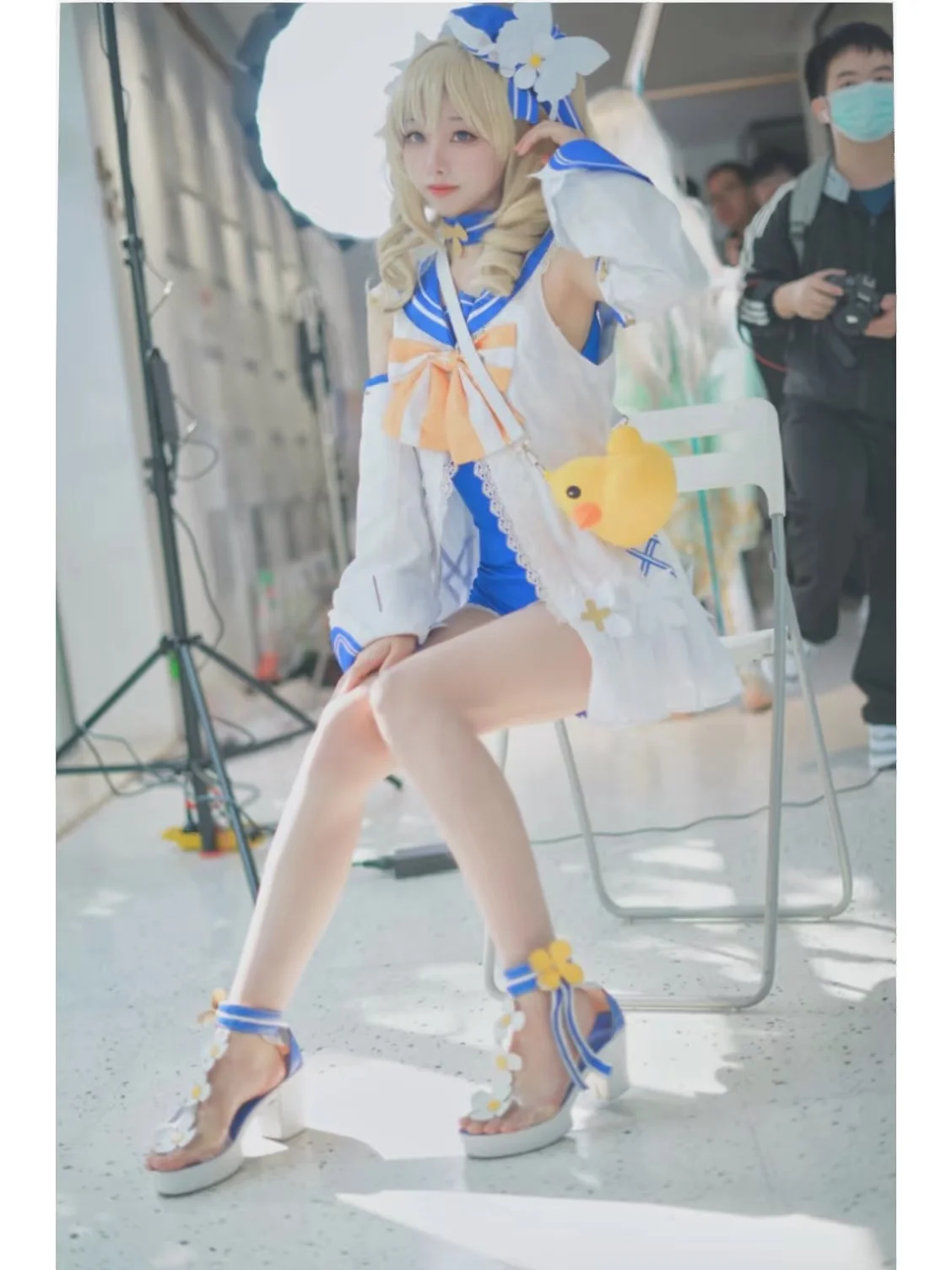 【芭芭拉cos】化身水手服少女，漫展现场闪光归来 - 第 9 张