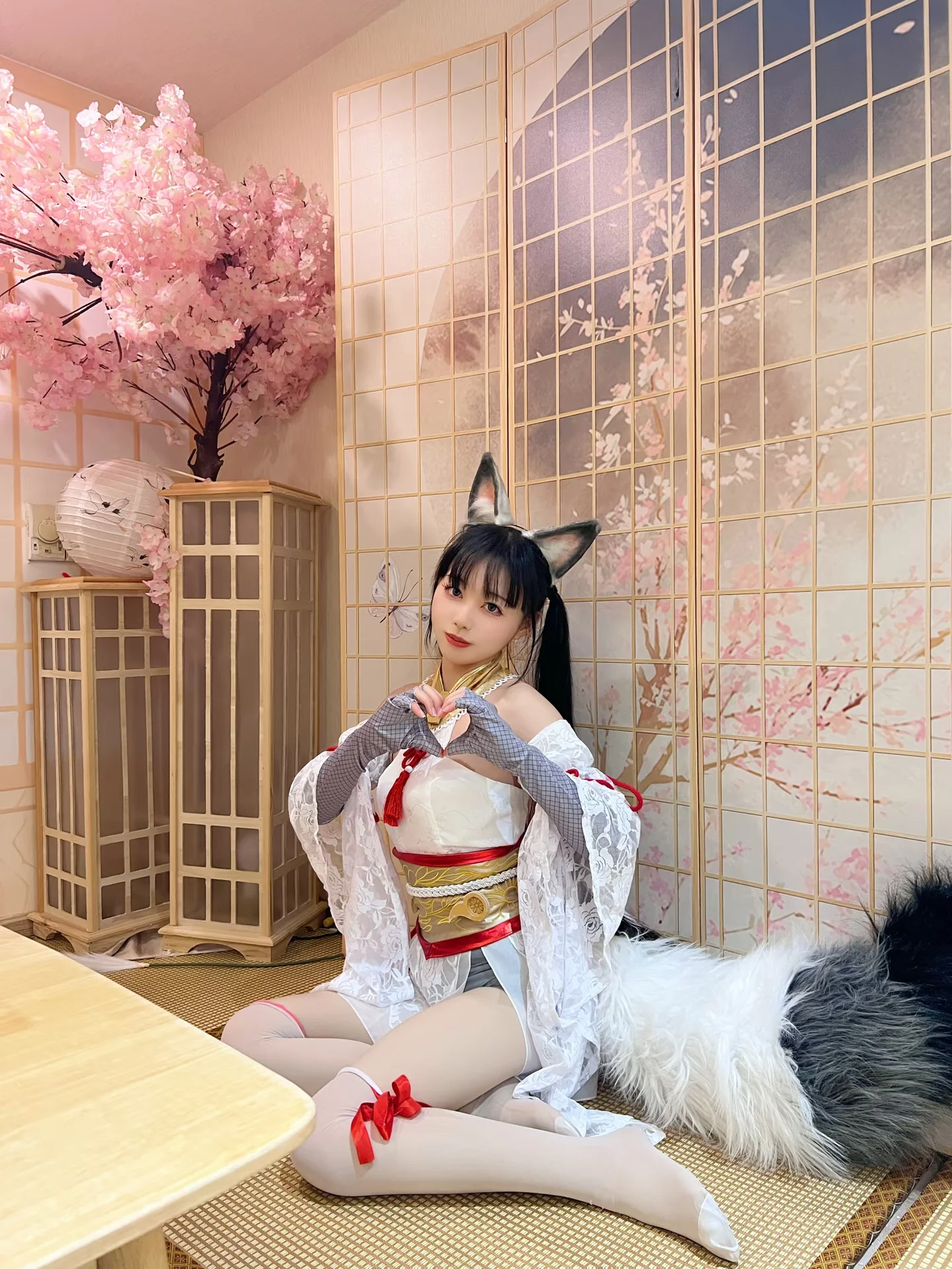 【胡桃コスプレ】『NARAKA: BLADEPOINT』和風少女のスタジオ撮影日常 - 8 枚目