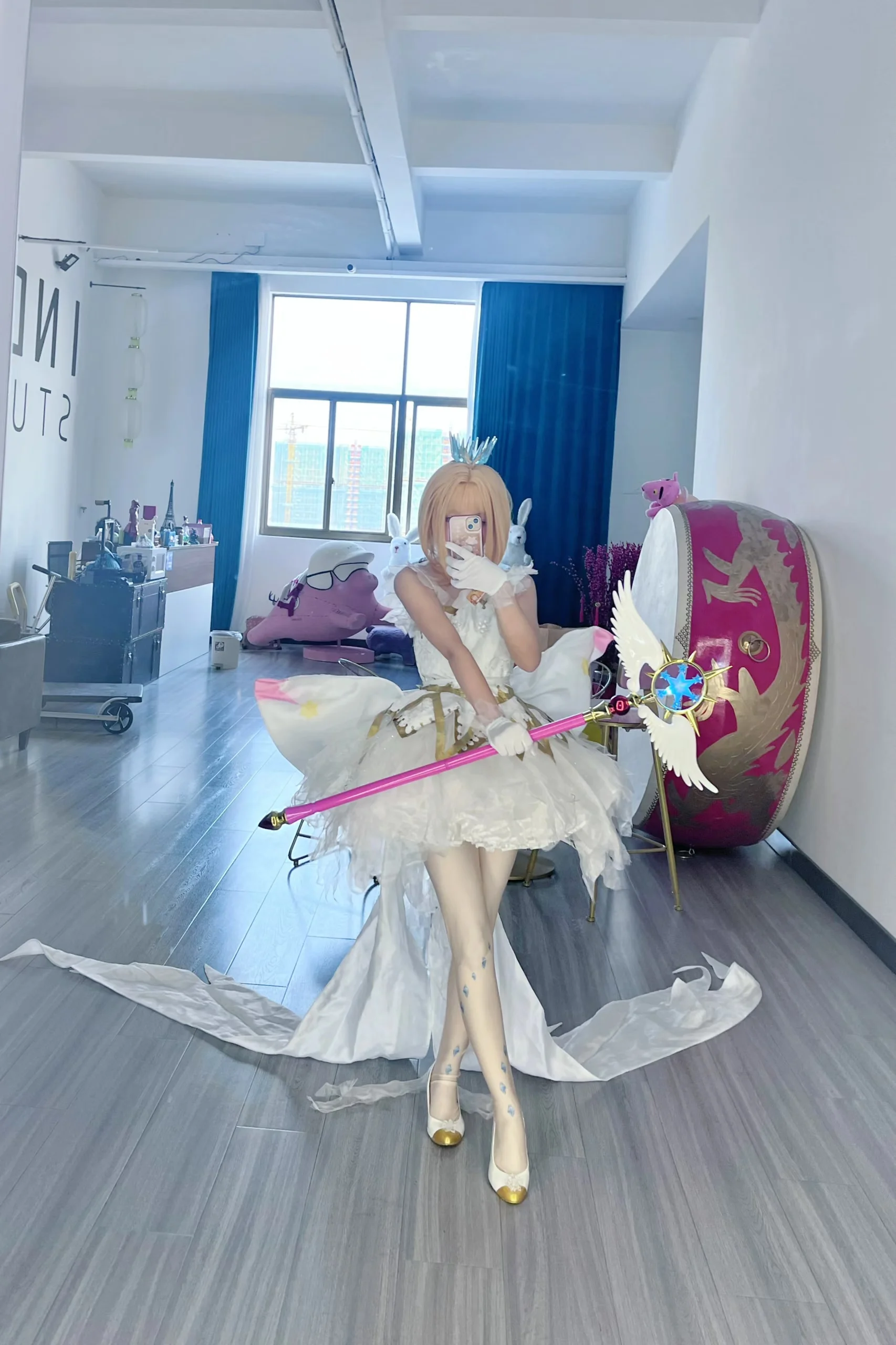 【百变小樱cos】透明牌篇，白色魔法使者的幕后再现