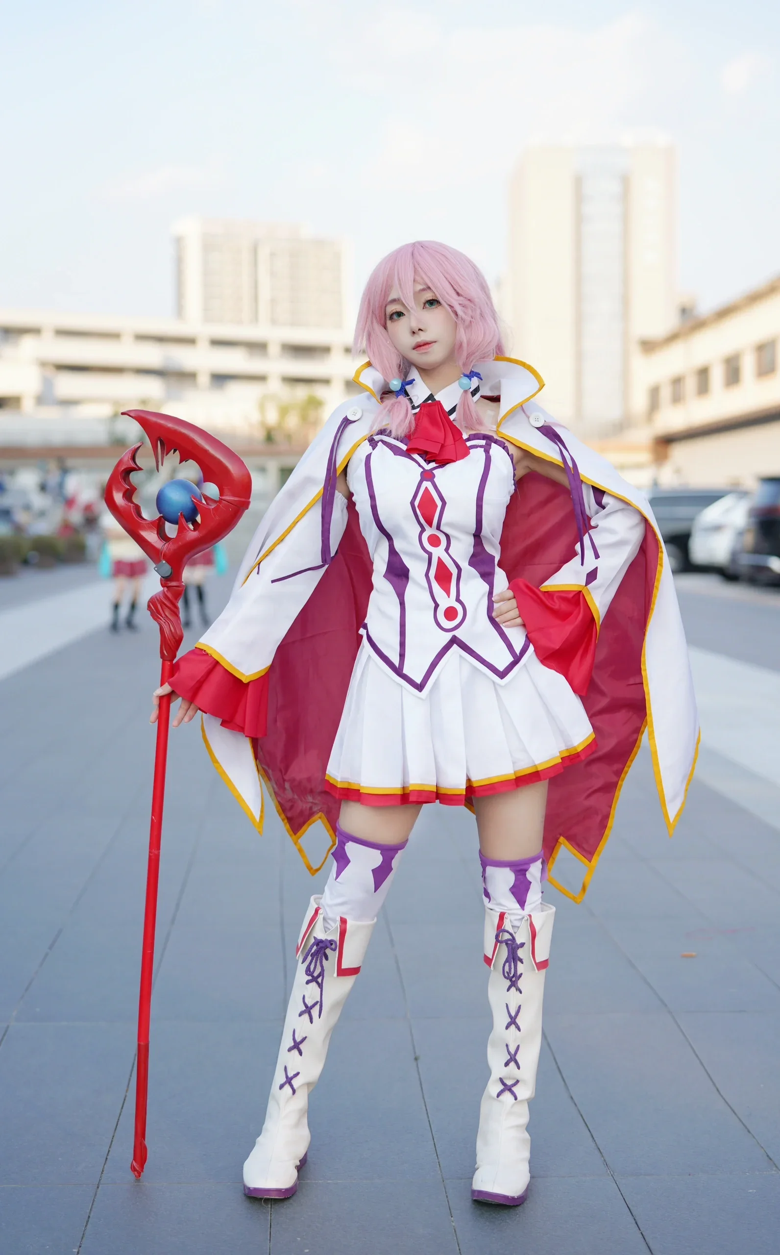 【芙蕾雅cos】回复术士的重启人生，魔法杖与白色战袍的静与动
