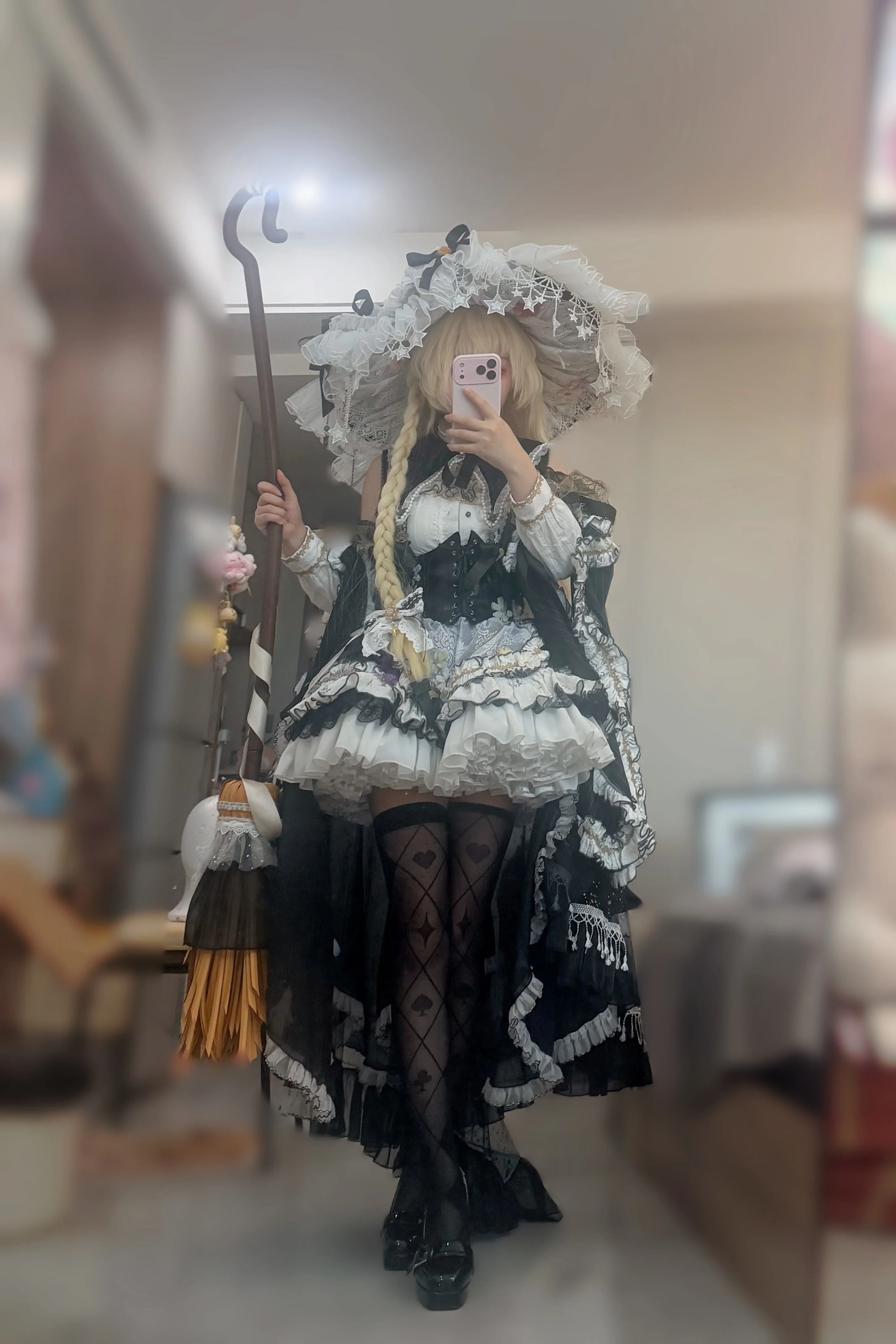 【雾雨魔理沙cos】黑白交织的魔法使