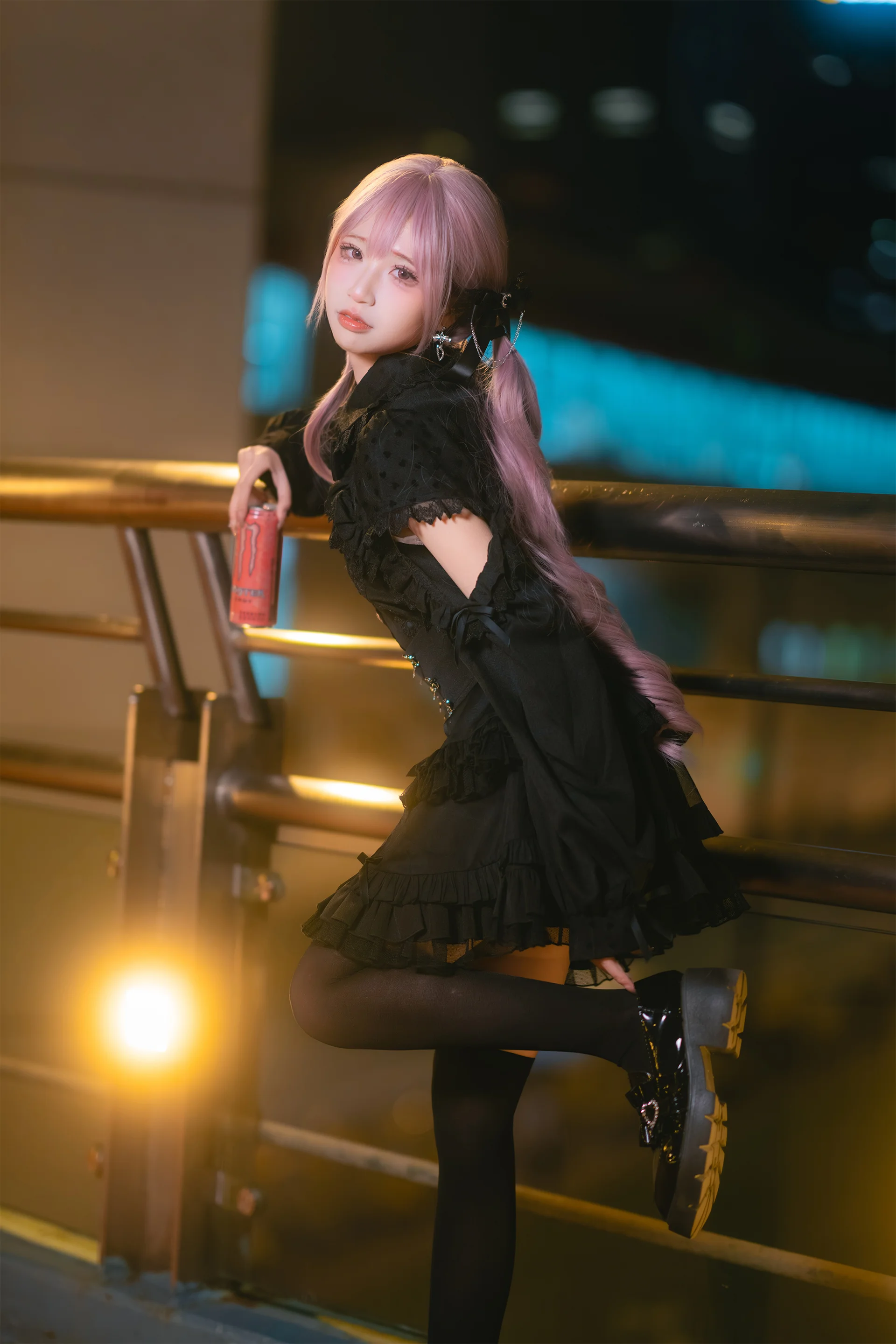 地雷系少女的蒋王桥夜拍记录