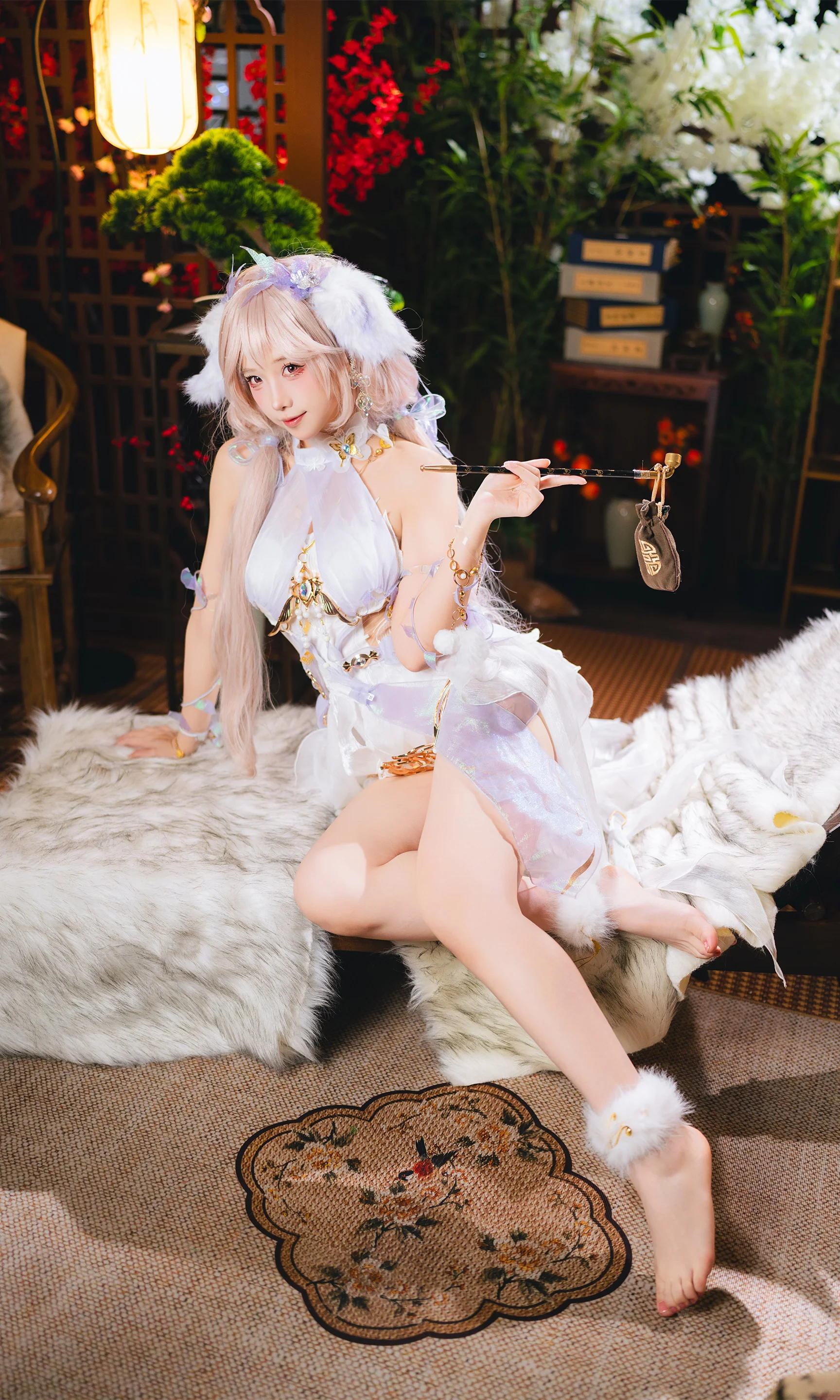 【玉玲珑cos】星河入梦，白鸽衔影，永劫无间的中式美学 - 第 7 张