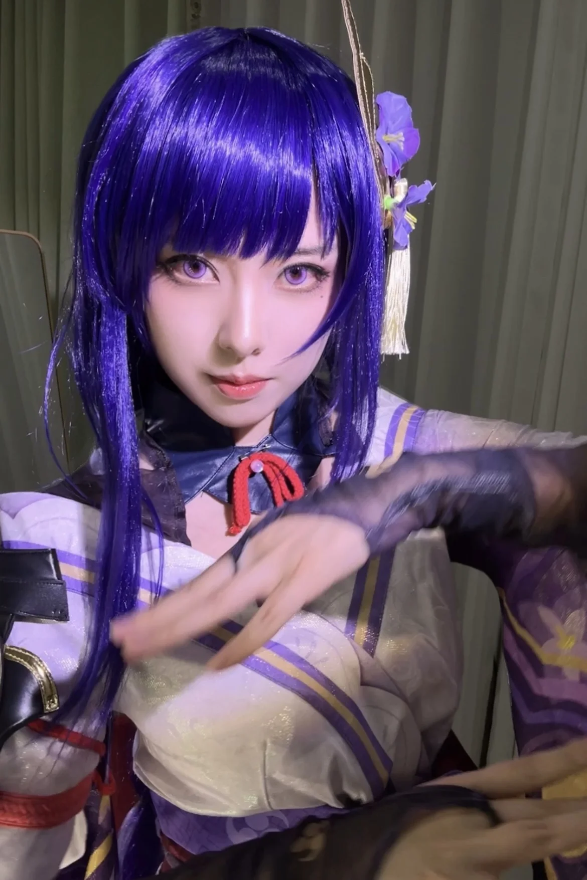 【雷电将军cos】臣服于我，或是与我为敌？ - 第 3 张