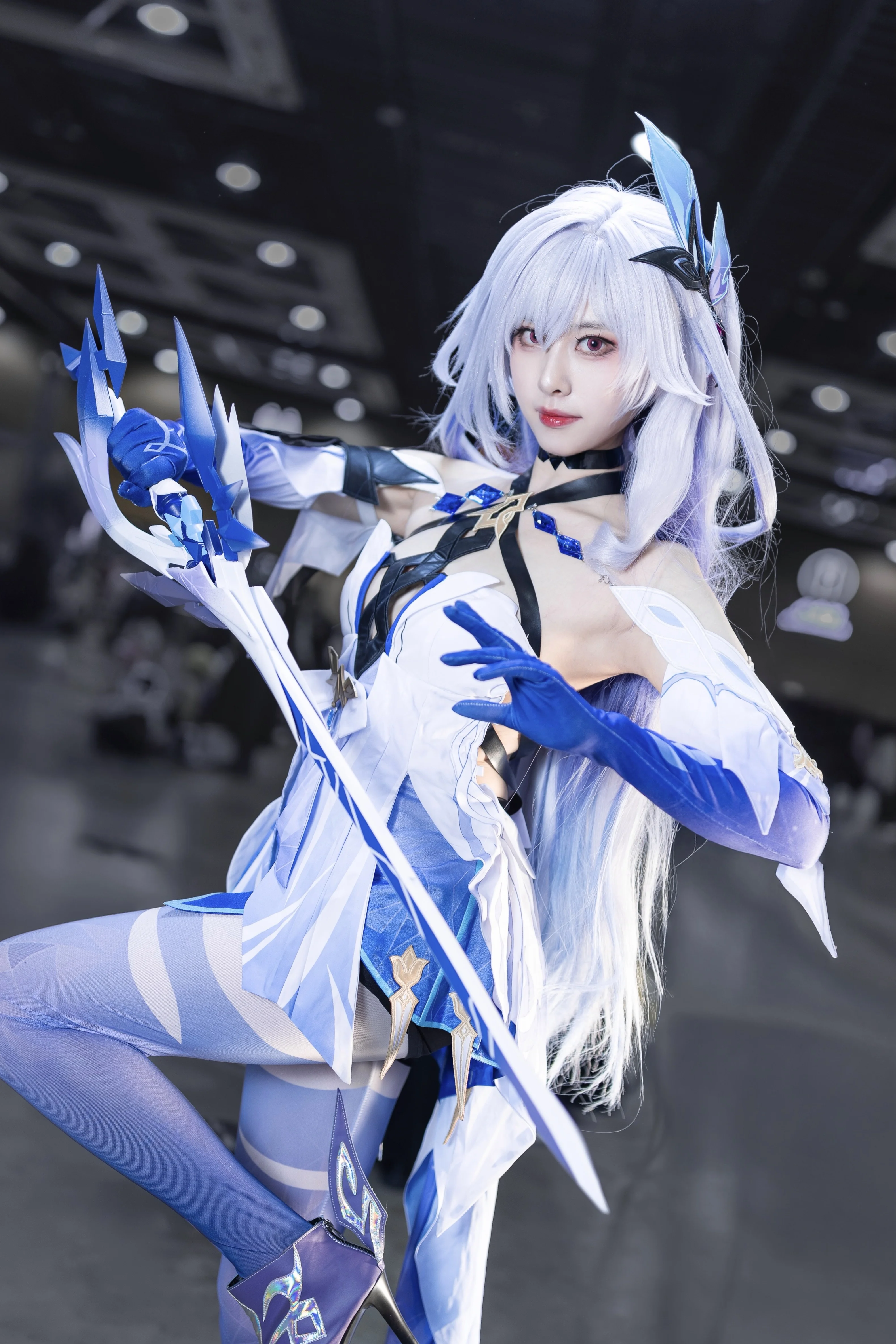【丝柯克cos】原神深渊冰霜的利刃