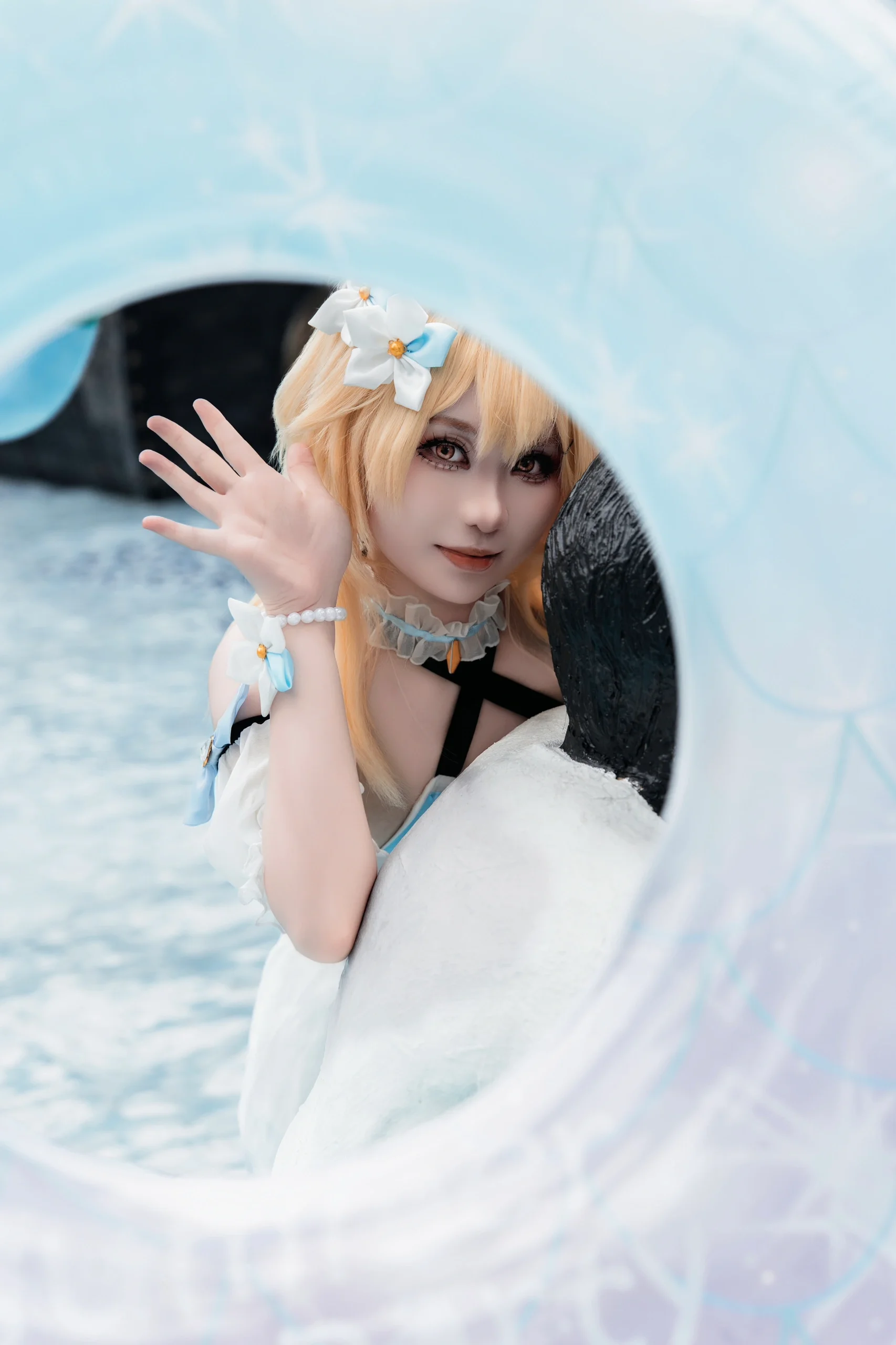【荧cos】我们终将重逢 原神夏日泳装 - 第 1 张