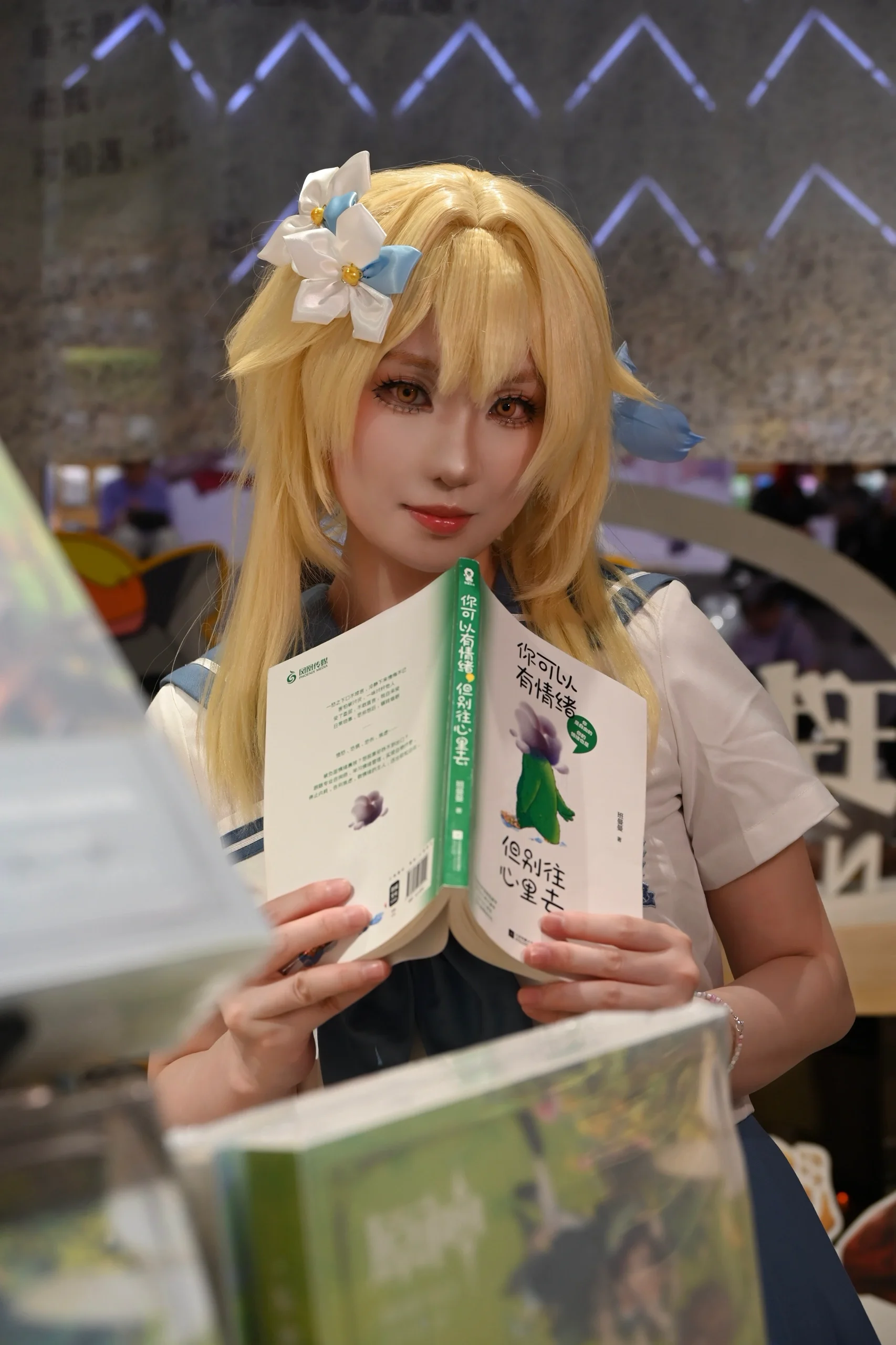 【荧cos】和原神旅行者的校园风一日约会 - 第 2 张