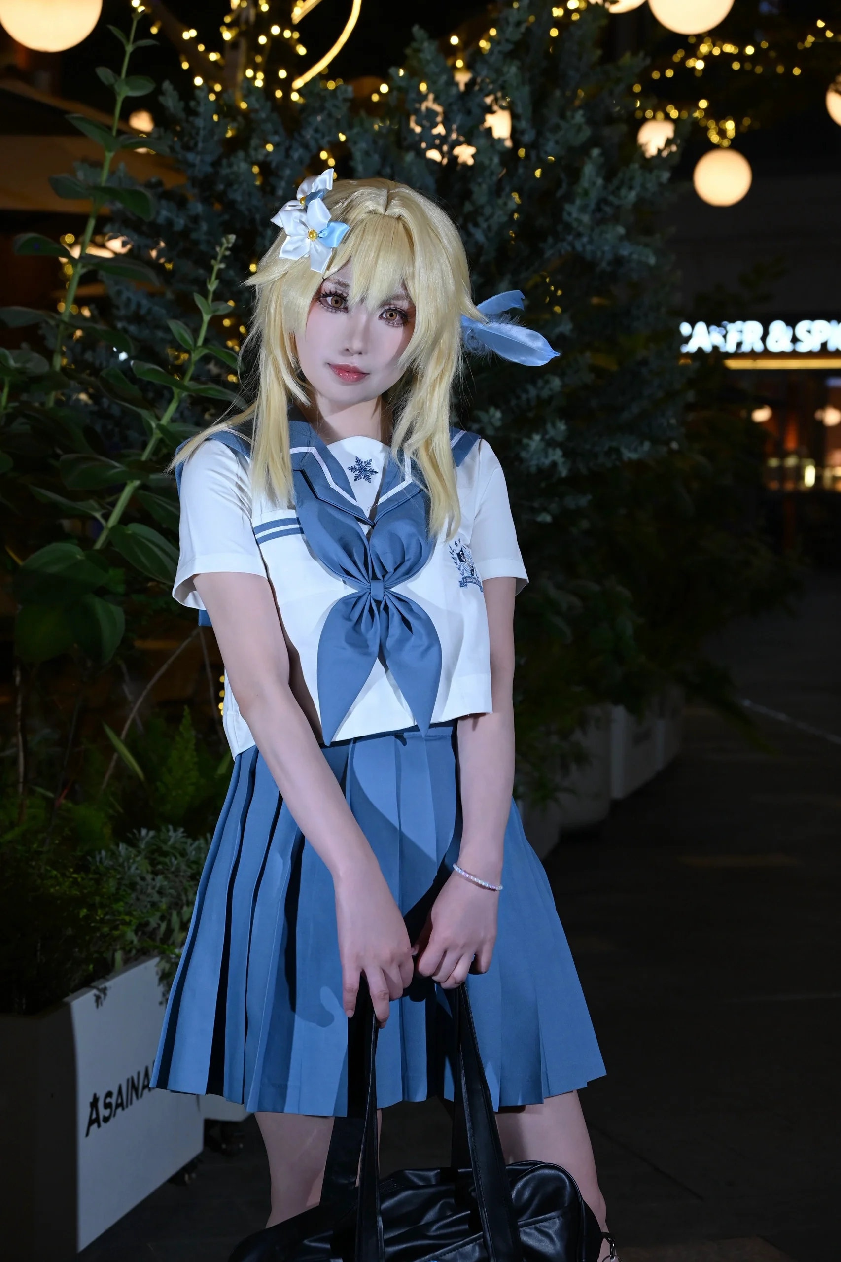 【荧cos】和原神旅行者的校园风一日约会 - 第 4 张