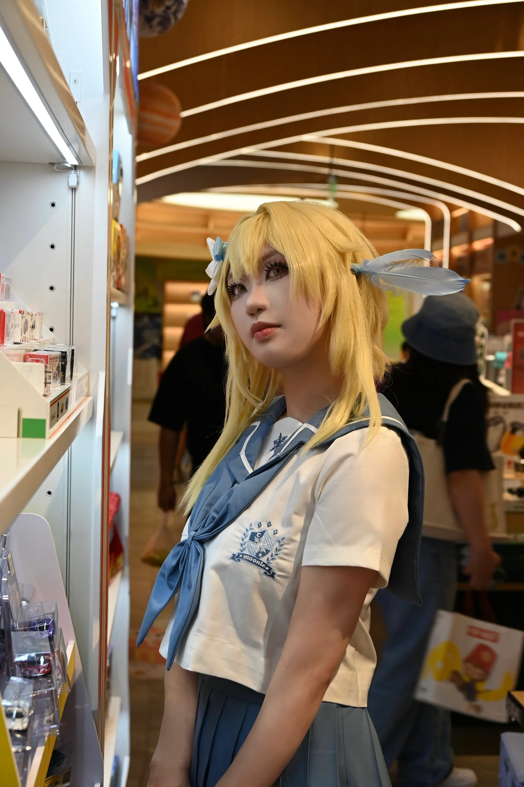 【荧cos】和原神旅行者的校园风一日约会 - 第 7 张