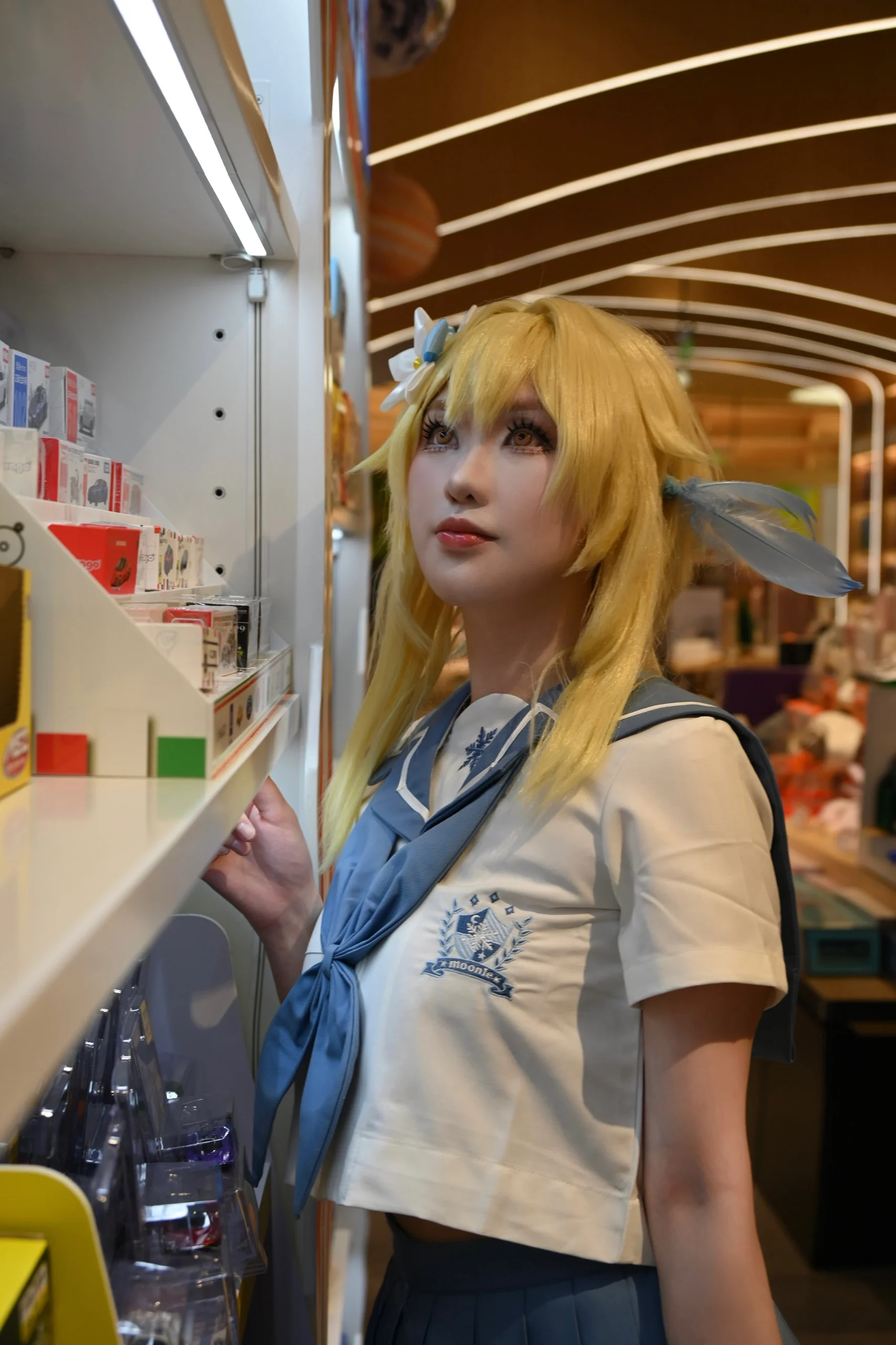 【荧cos】和原神旅行者的校园风一日约会 - 第 8 张